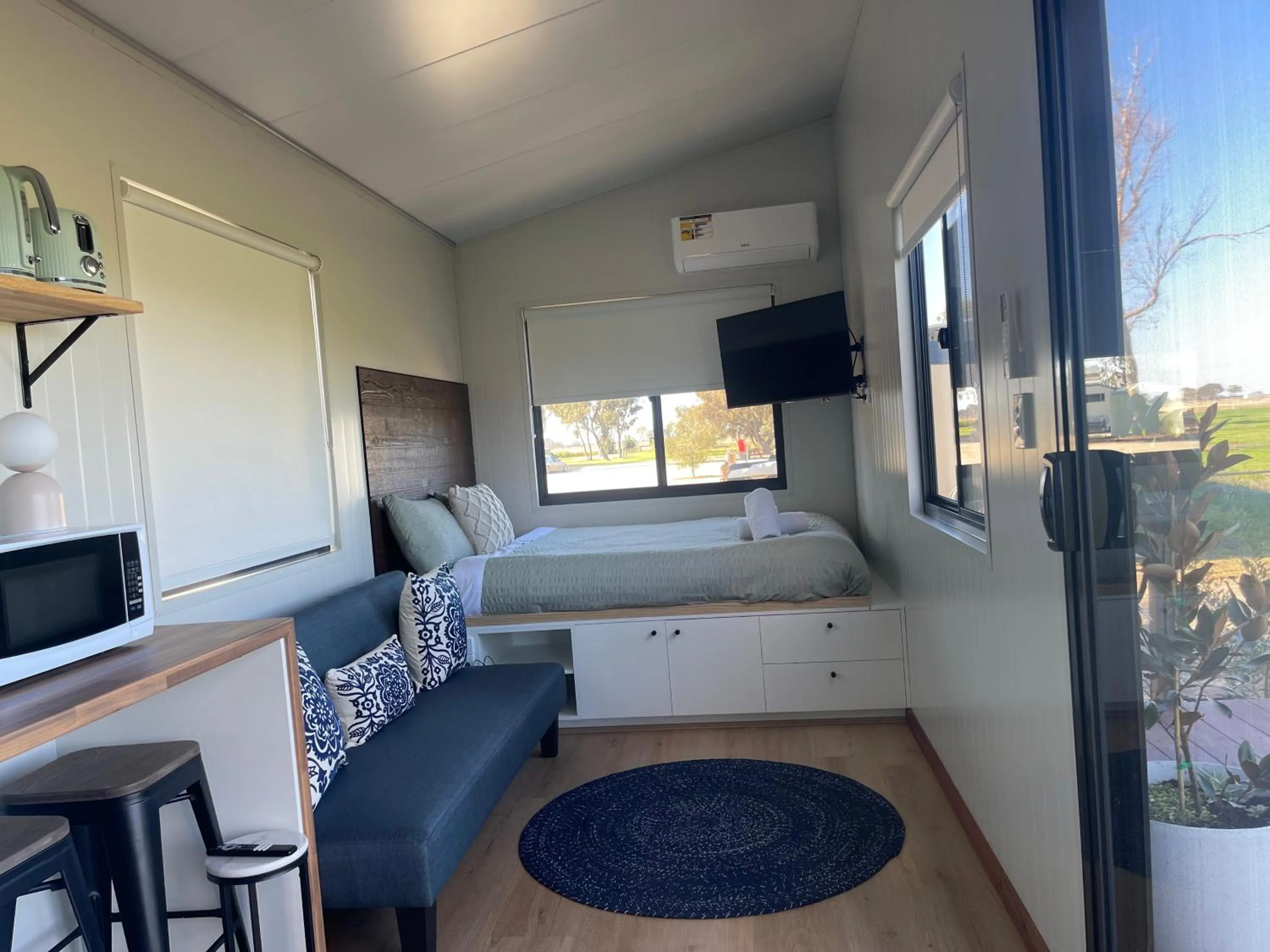 Bed in Kerang Holiday park