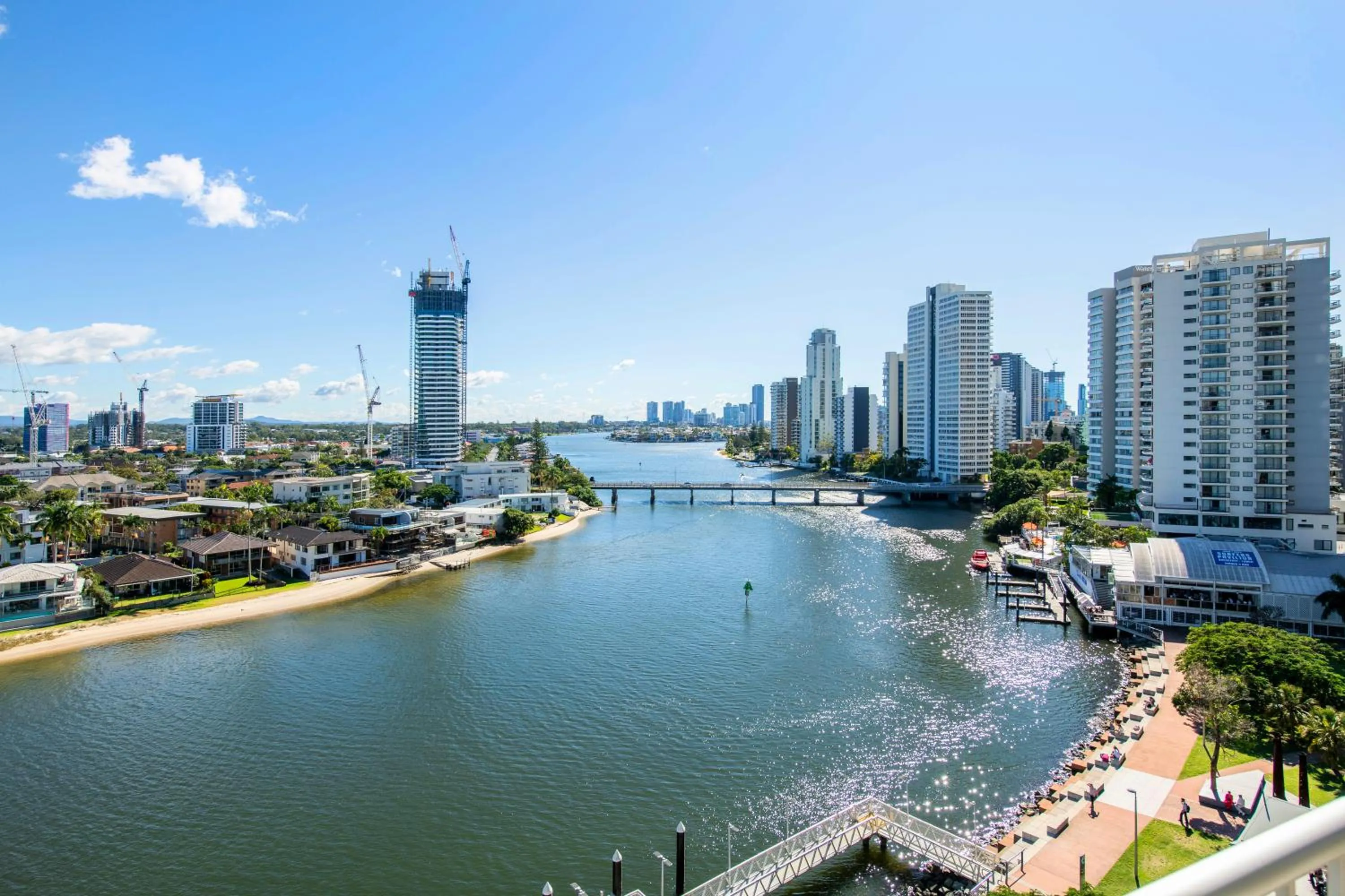 River view in Moorings On Cavill Surfers Paradise