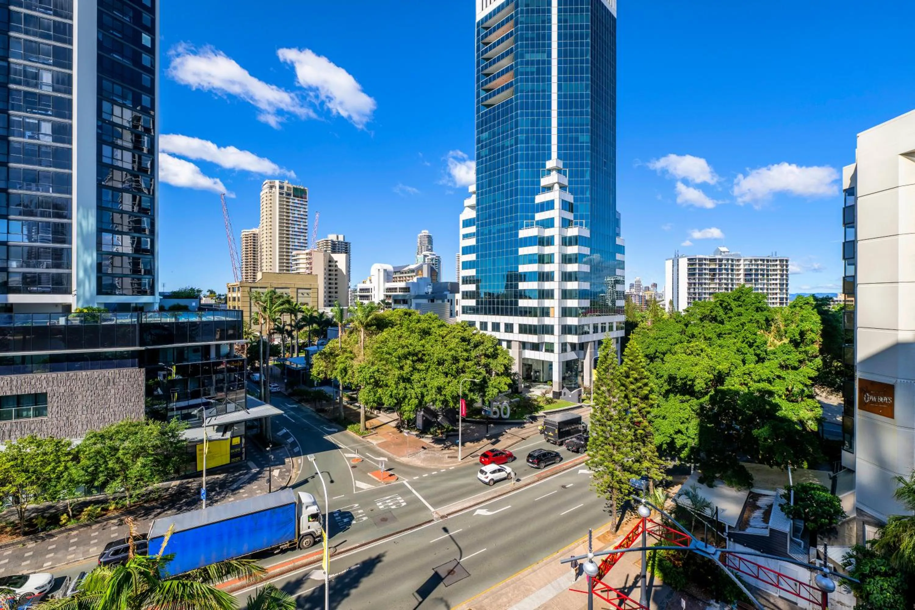 City view in Moorings On Cavill Surfers Paradise