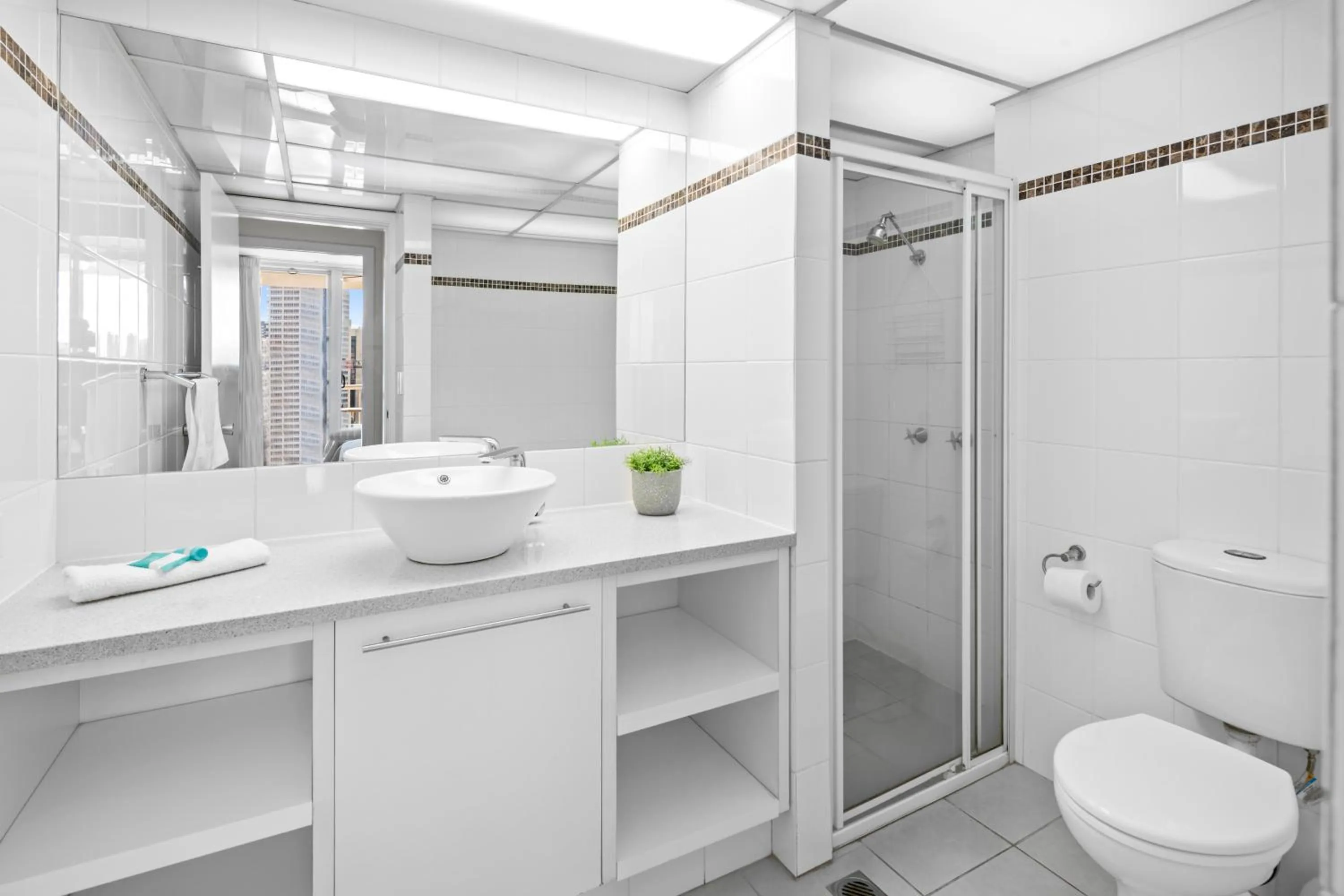 Bathroom in Moorings On Cavill Surfers Paradise