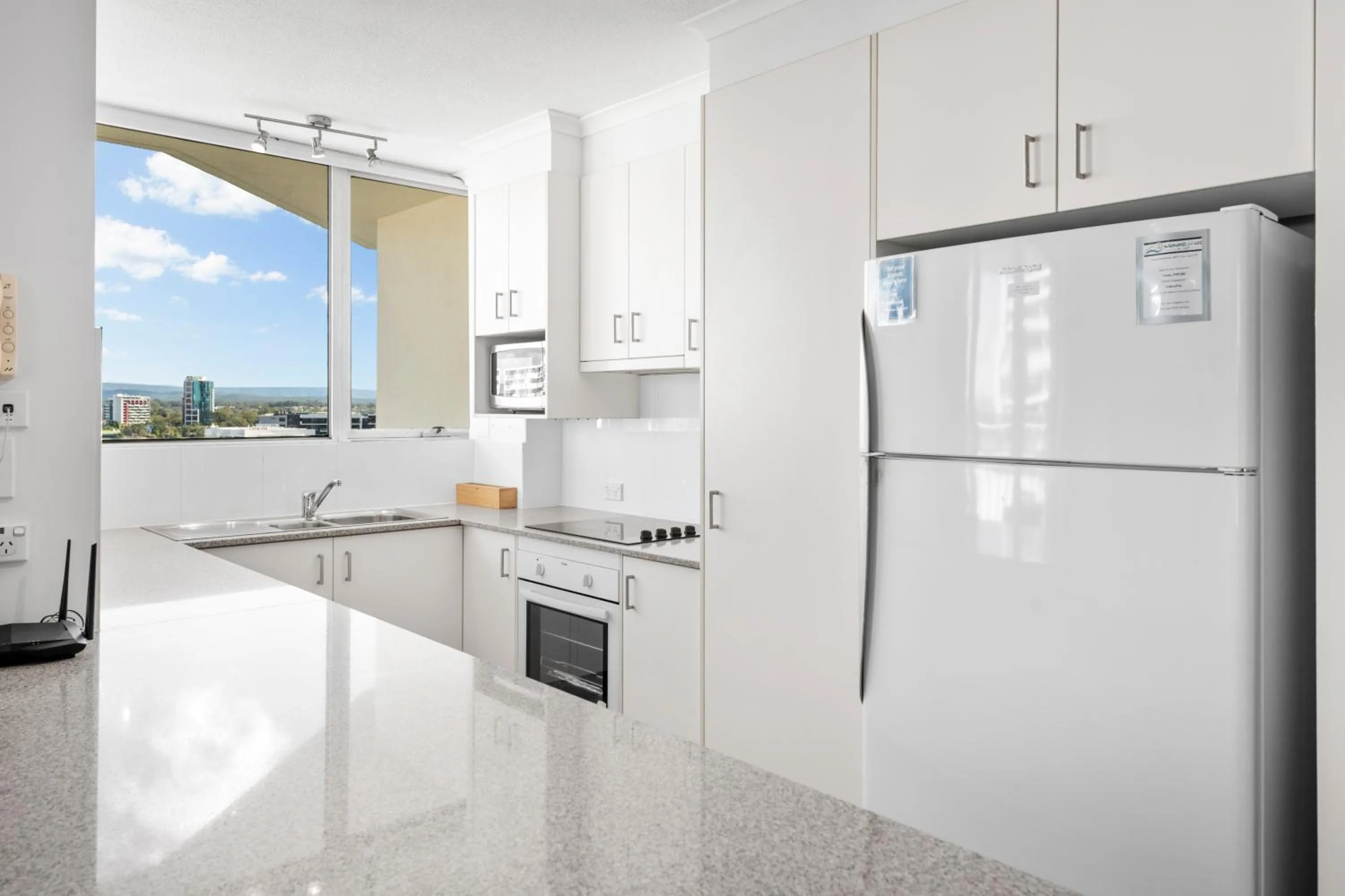 Kitchen or kitchenette in Moorings On Cavill Surfers Paradise