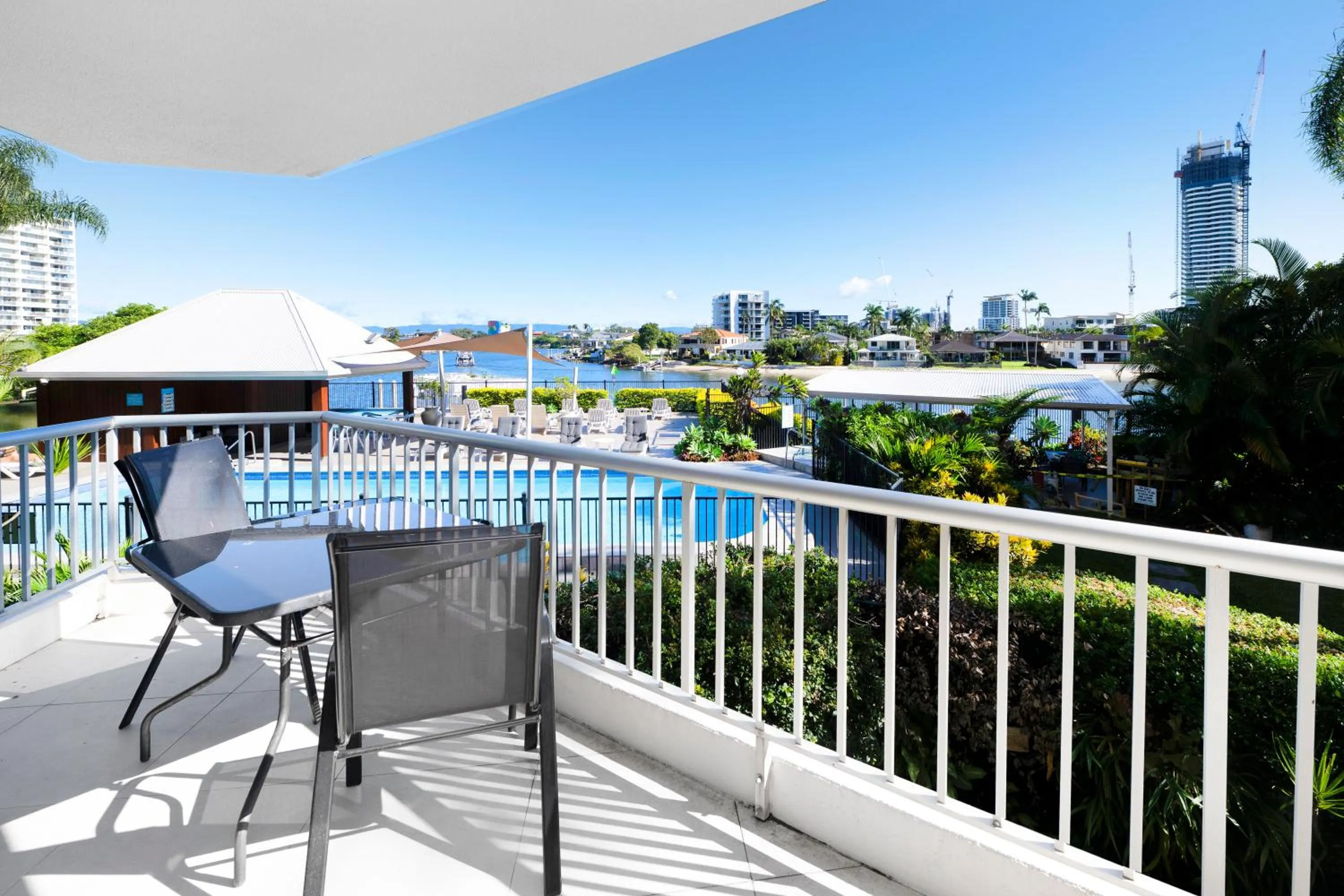 Pool view in Moorings On Cavill Surfers Paradise