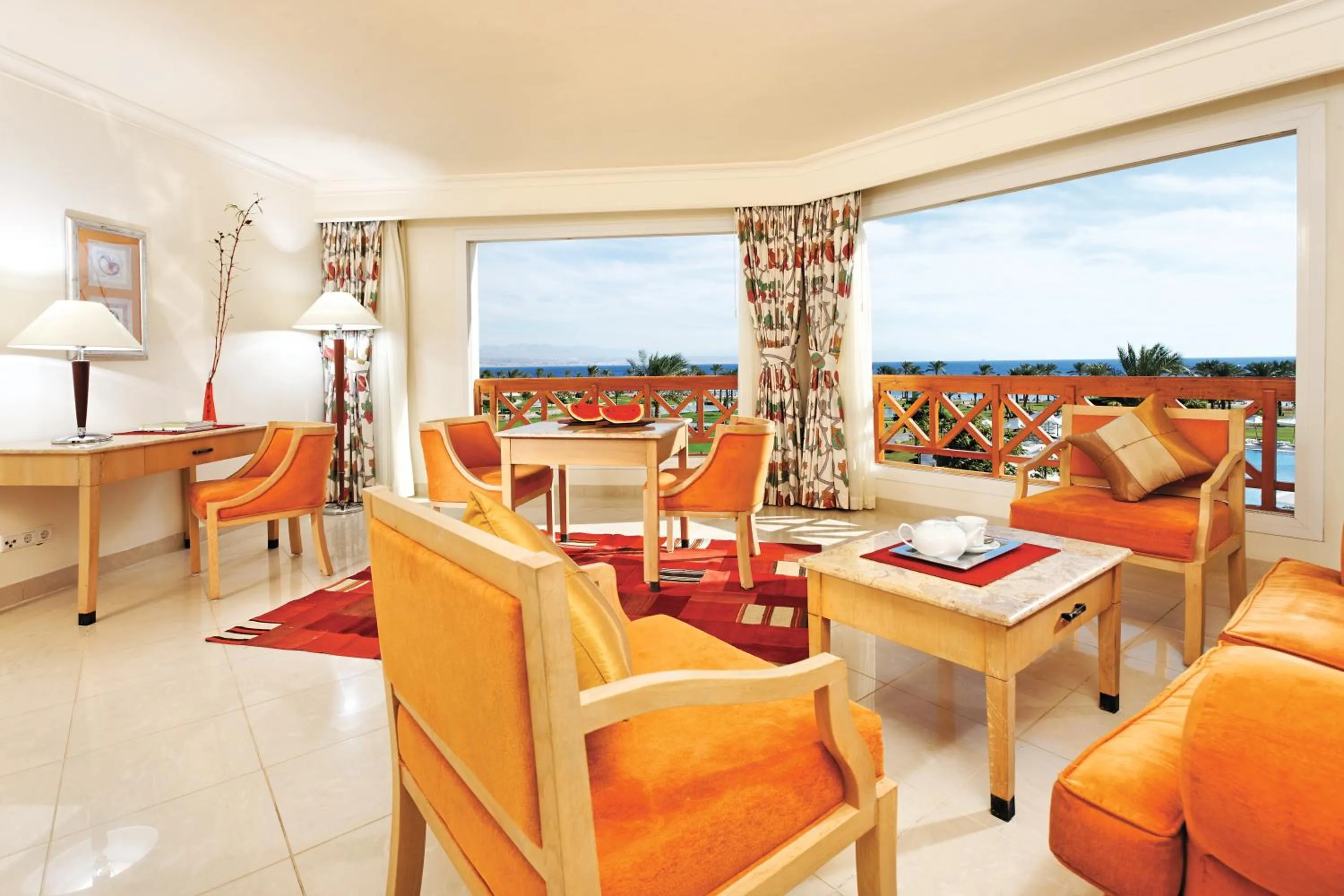 Sea view in Movenpick Taba Resort & Spa