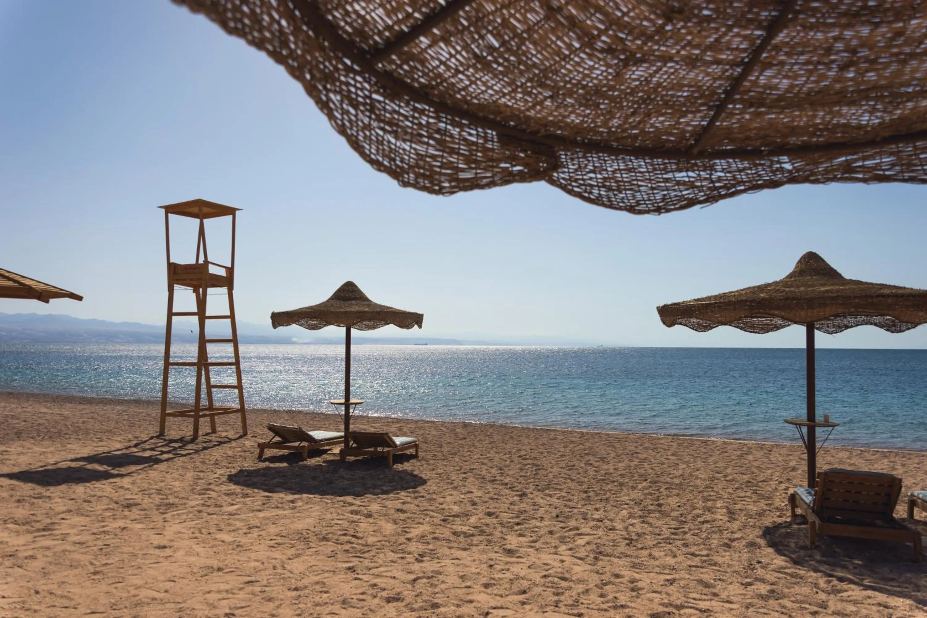 Beach in Movenpick Taba Resort & Spa
