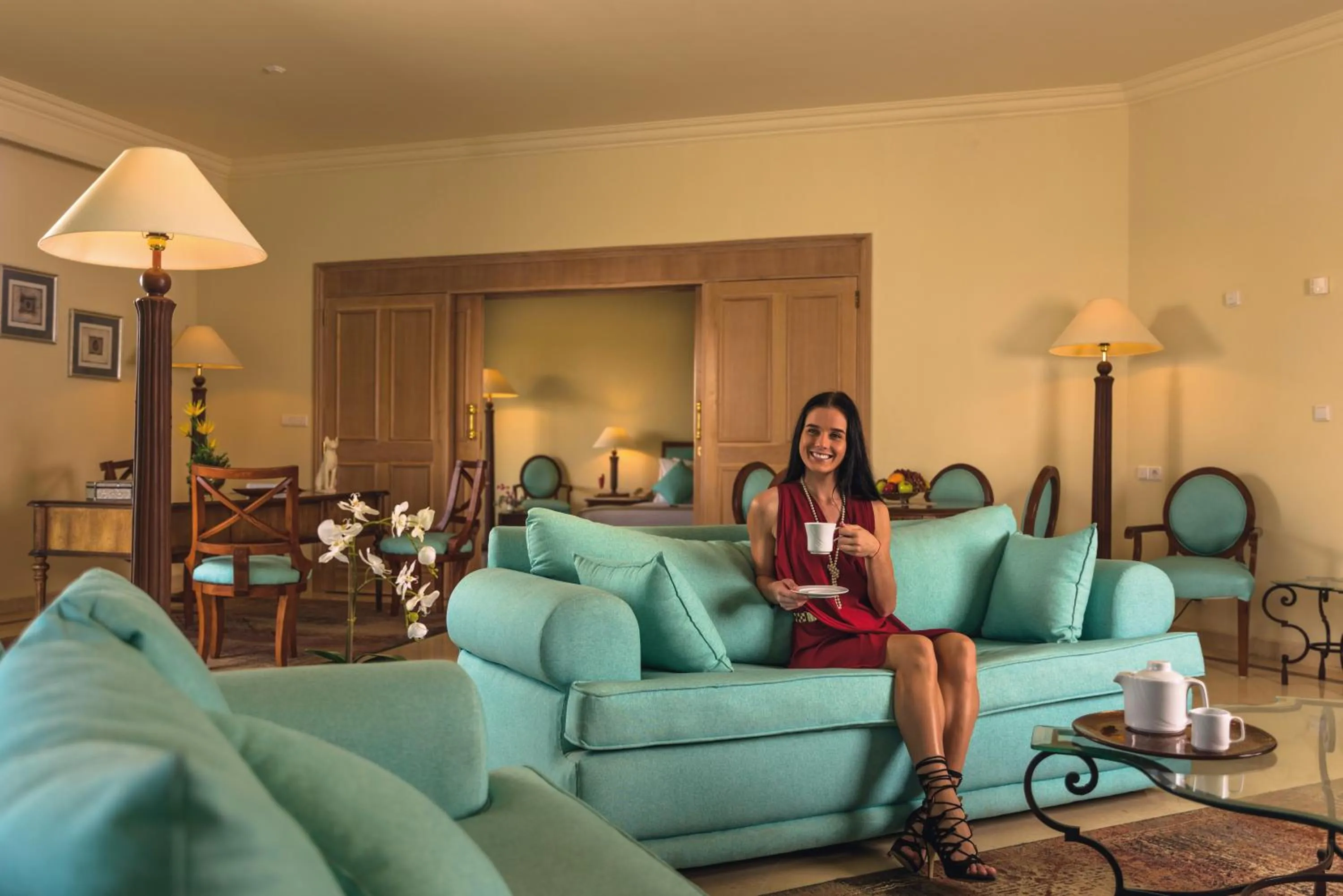 People in Movenpick Taba Resort & Spa