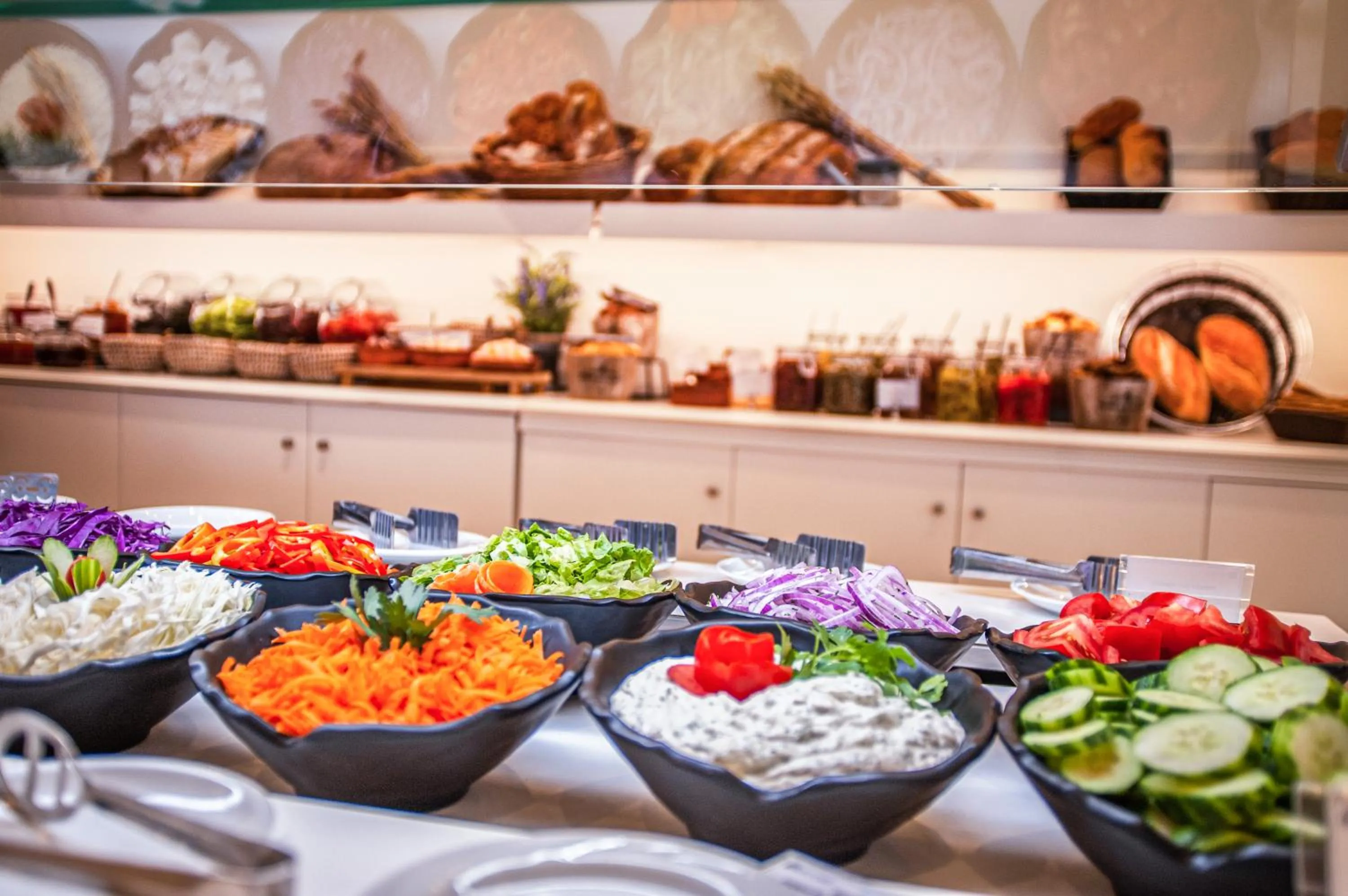 Food in Acrotel Lily Ann Village