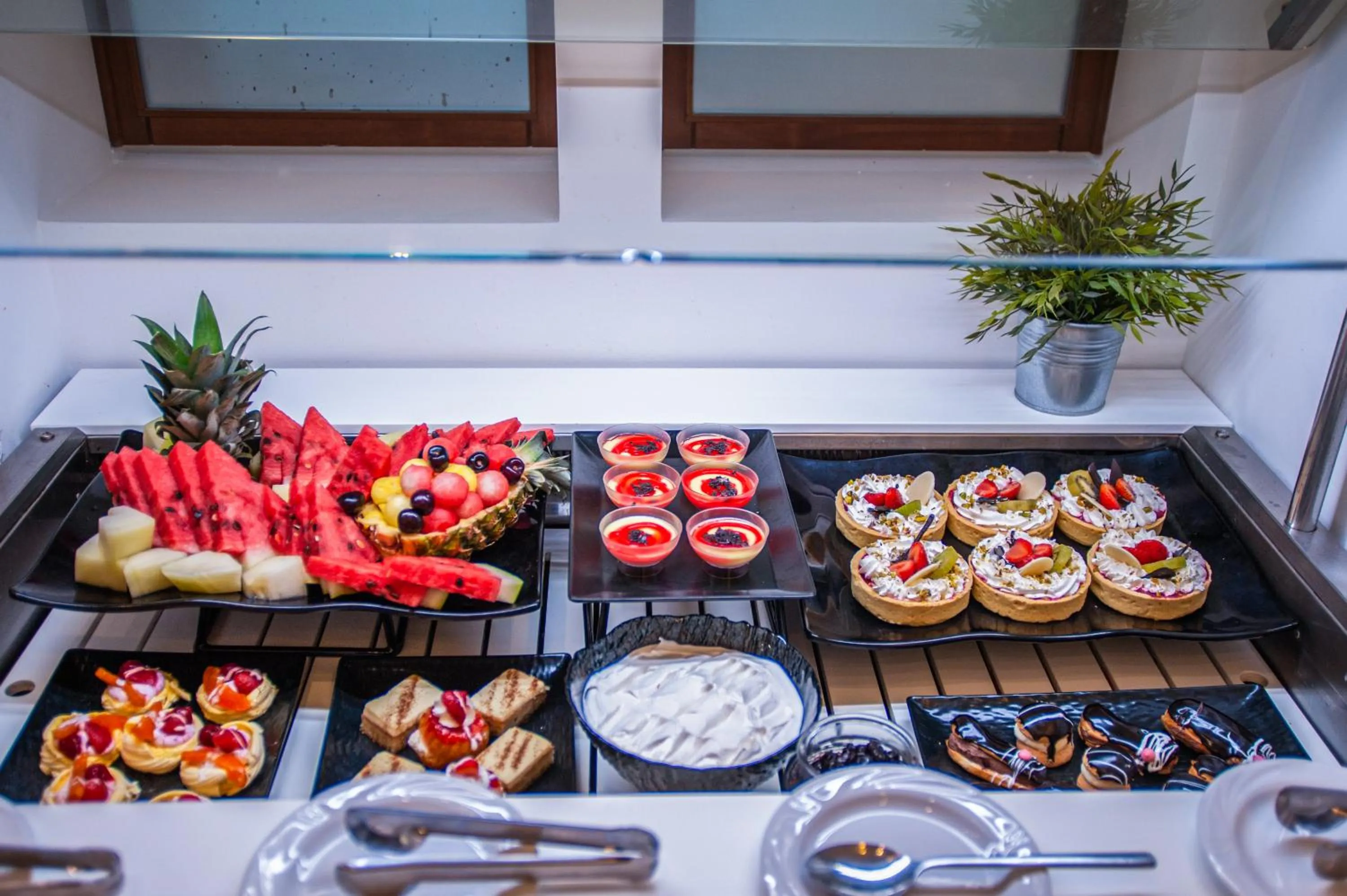 Food in Acrotel Lily Ann Village