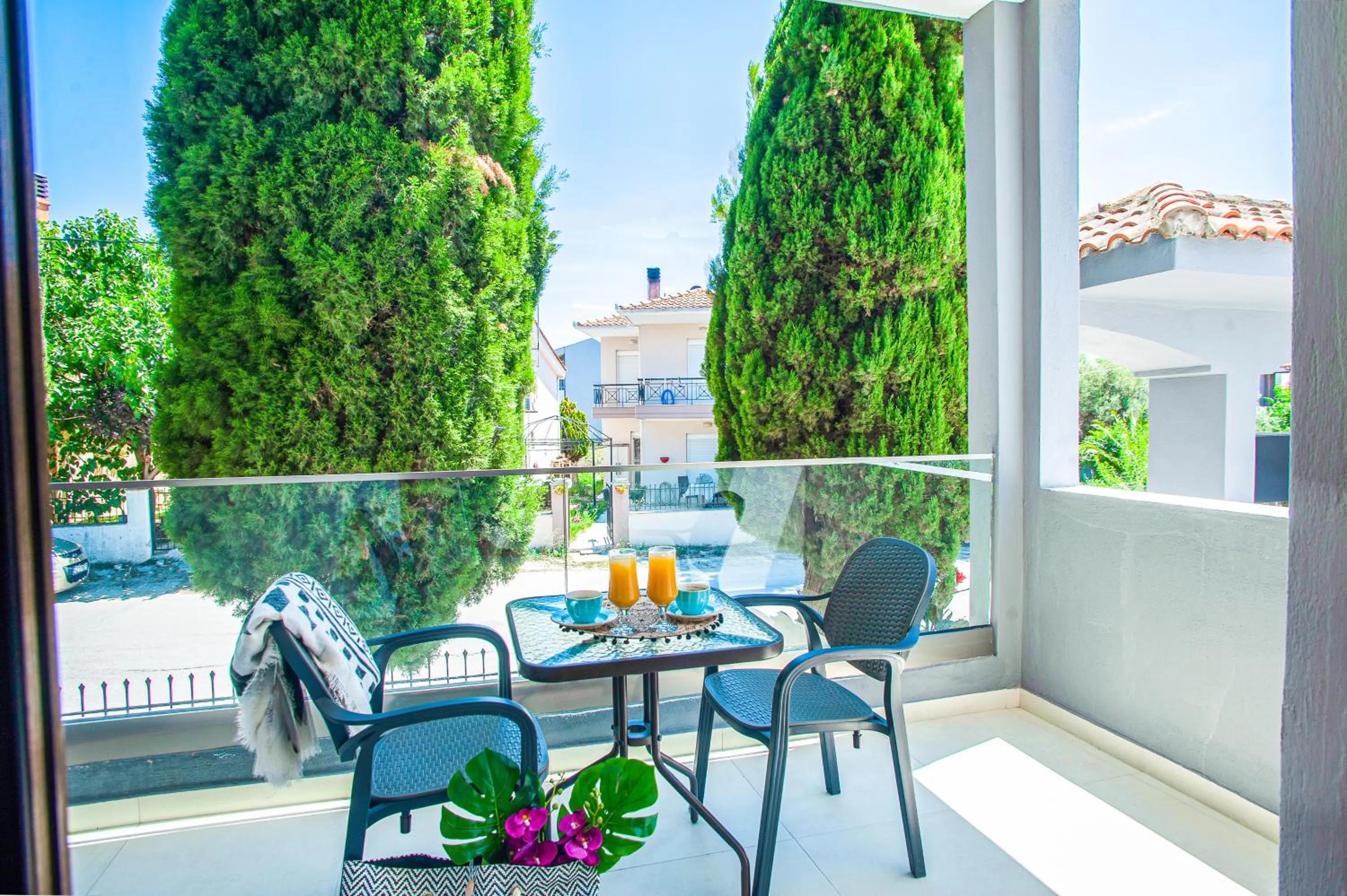 Balcony/Terrace in Acrotel Lily Ann Village