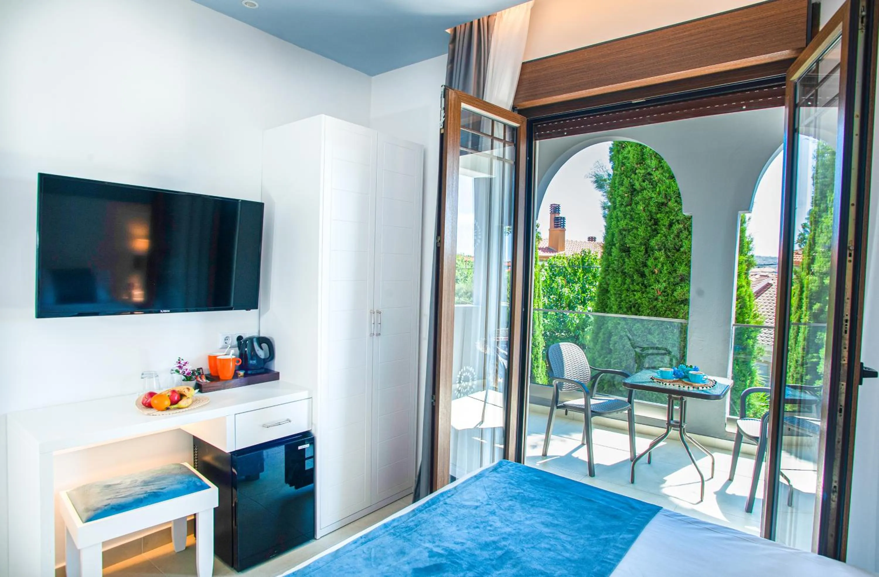 Balcony/Terrace in Acrotel Lily Ann Village