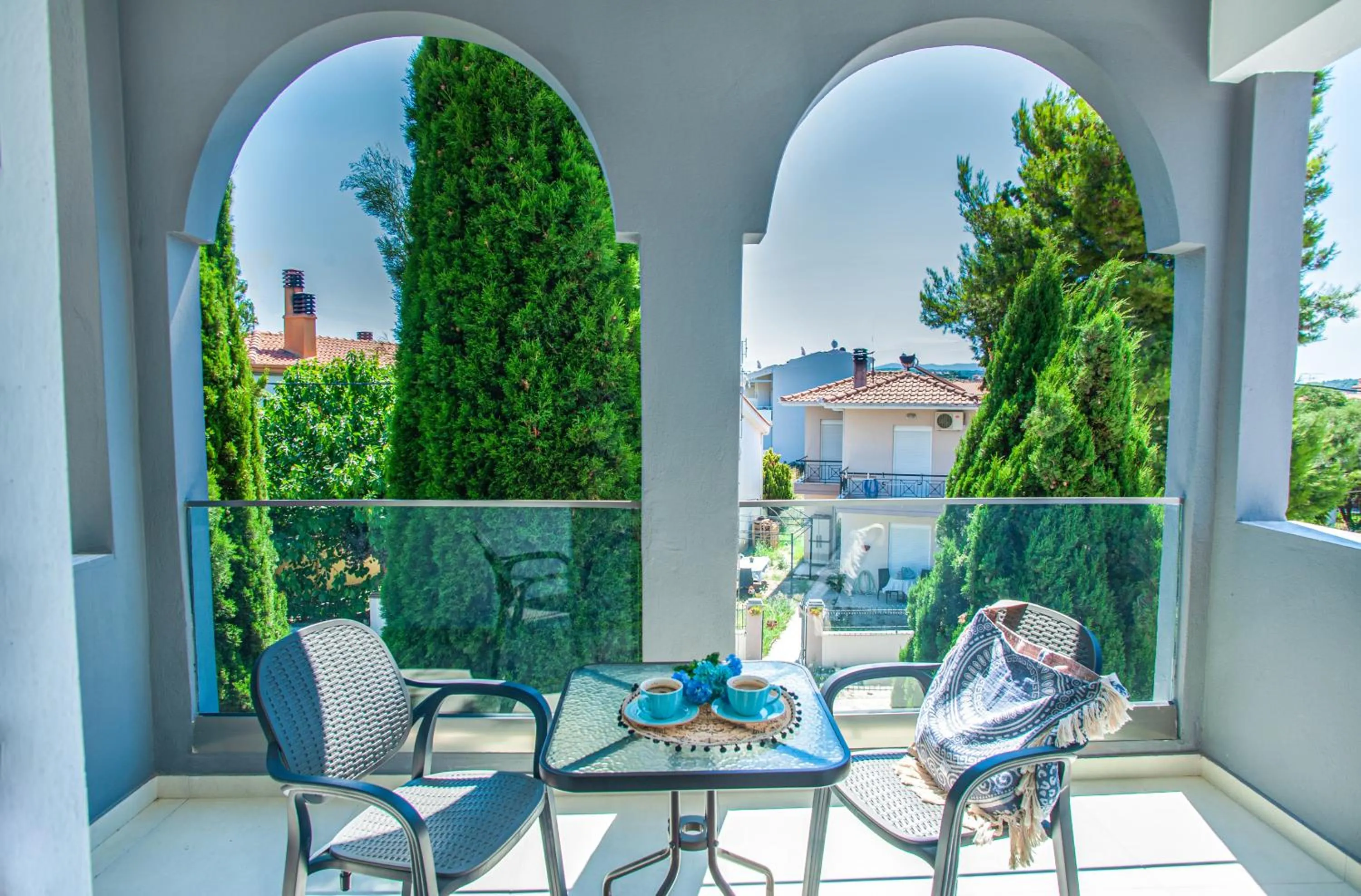 Balcony/Terrace in Acrotel Lily Ann Village
