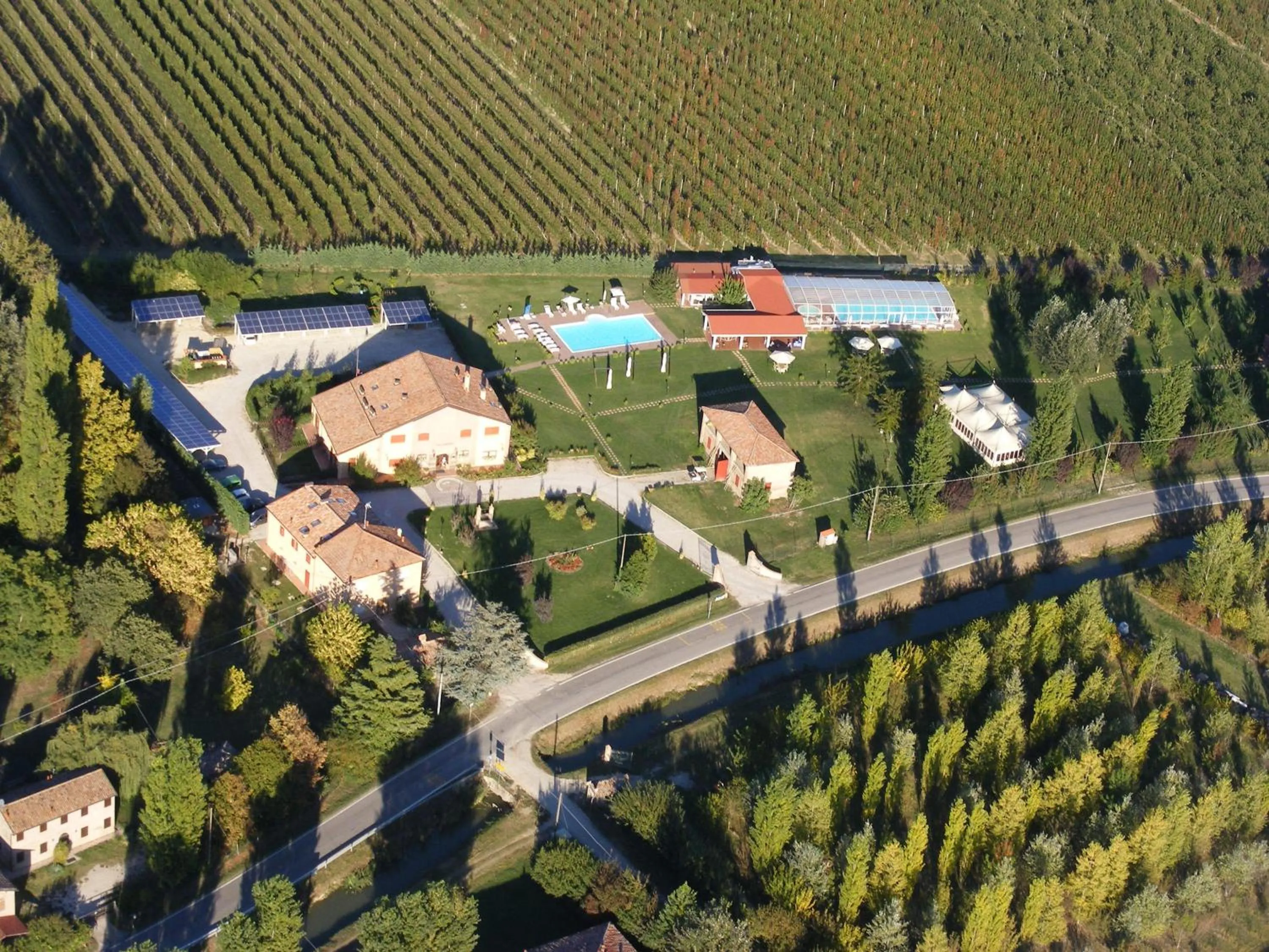 Bird's eye view in Agriturismo Lama Di Valle Rosa