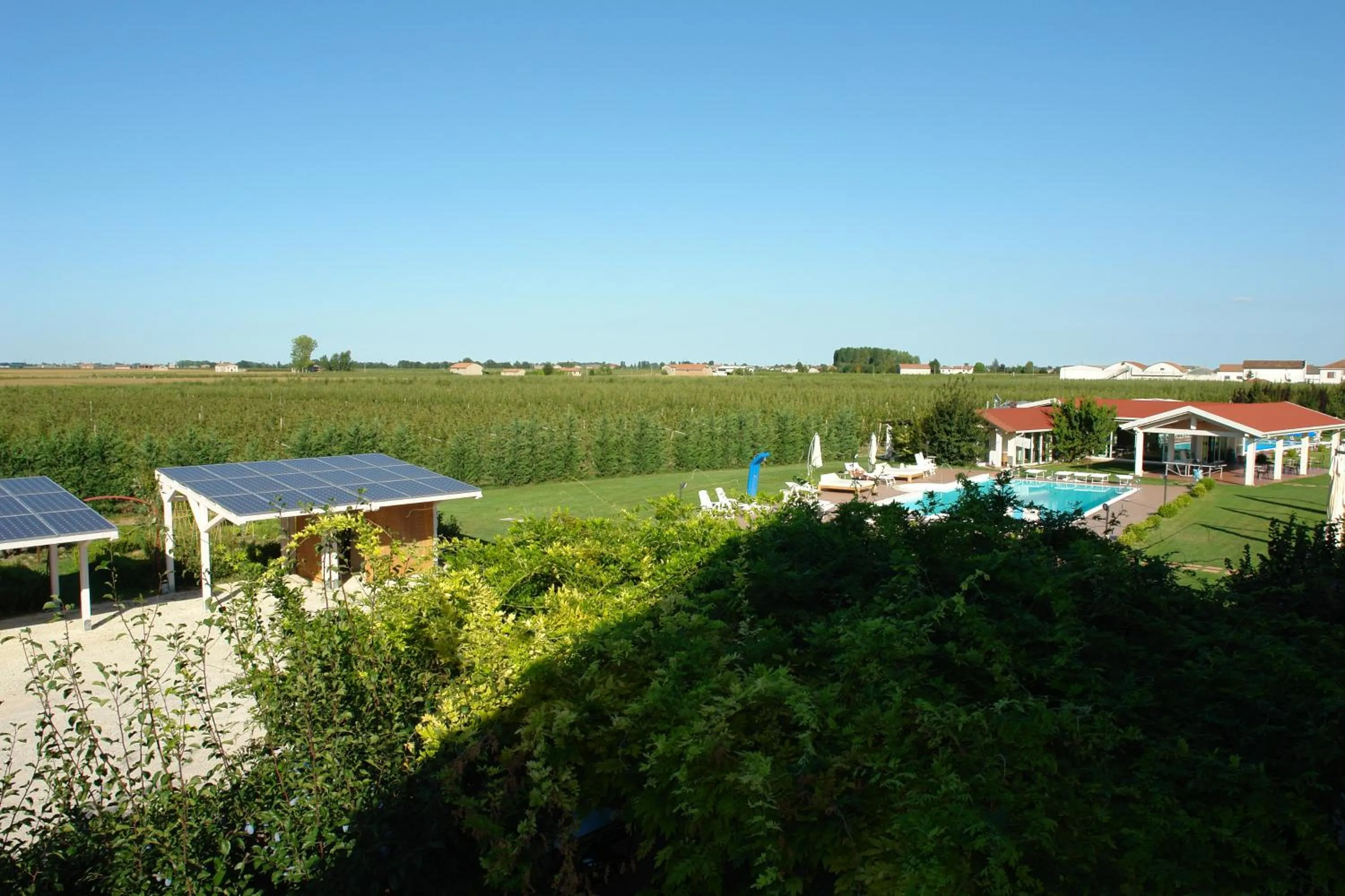 Inner courtyard view in Agriturismo Lama Di Valle Rosa