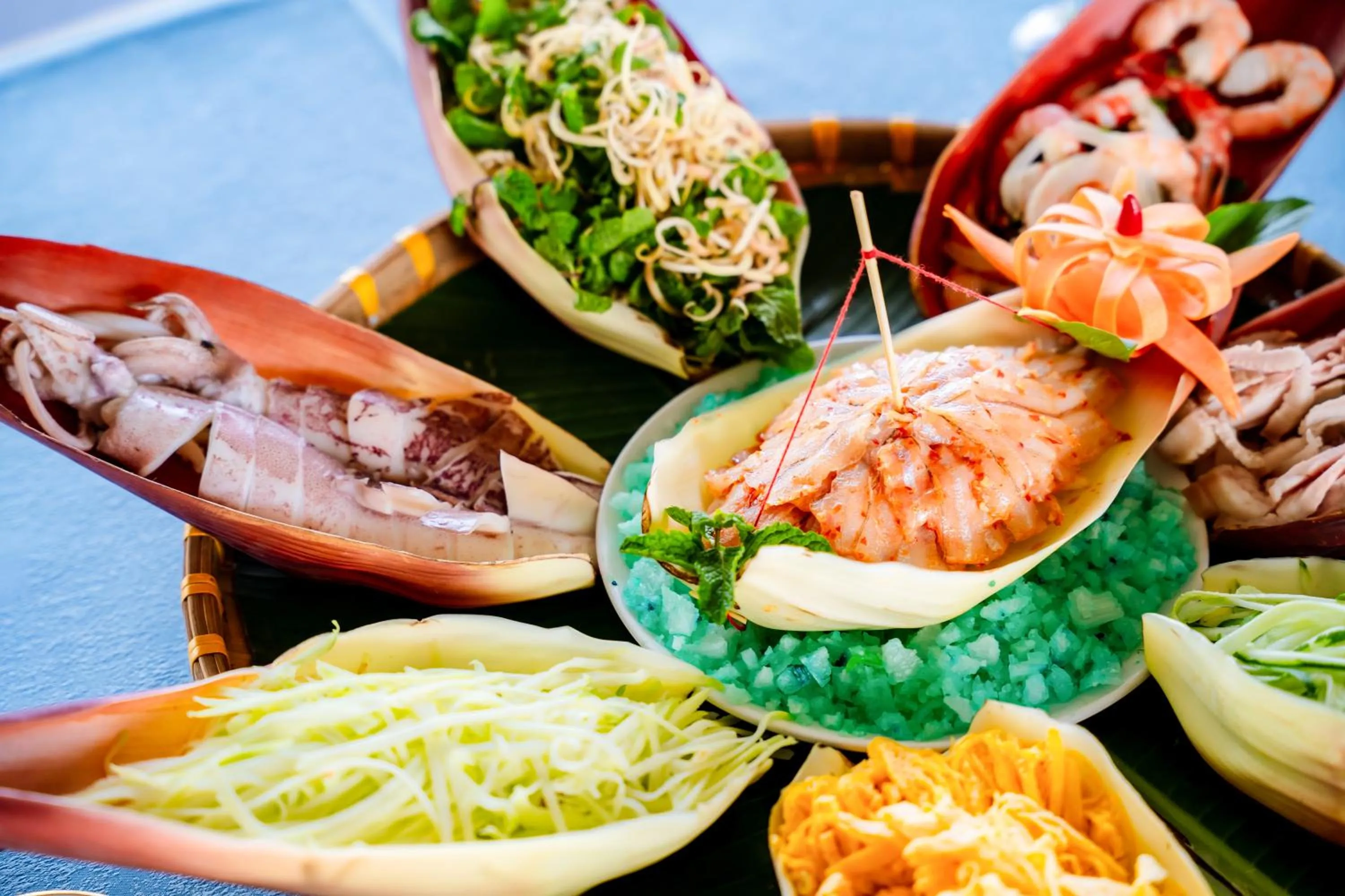 Food in Silver Beach Resort Ke Ga