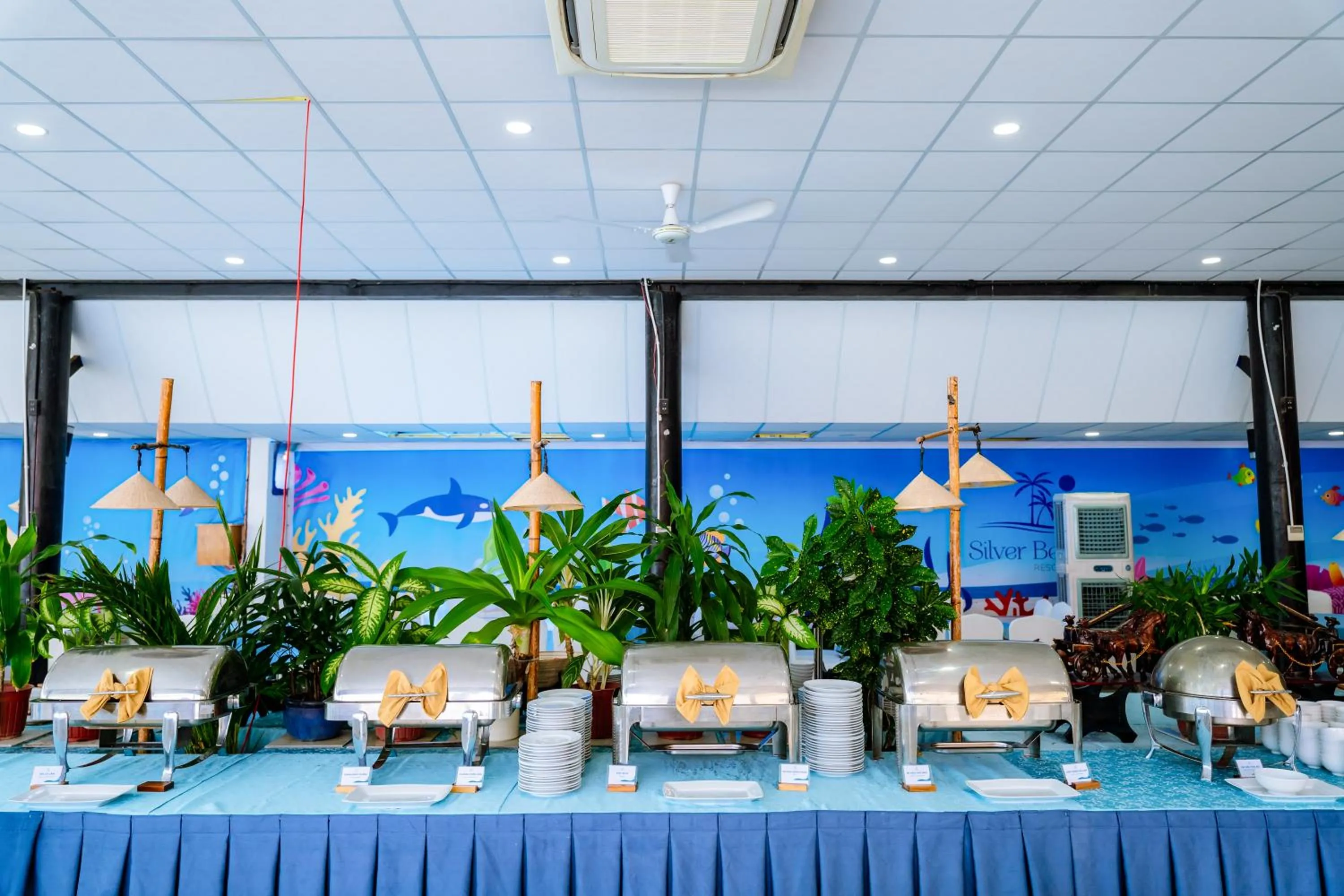 Buffet breakfast in Silver Beach Resort Ke Ga