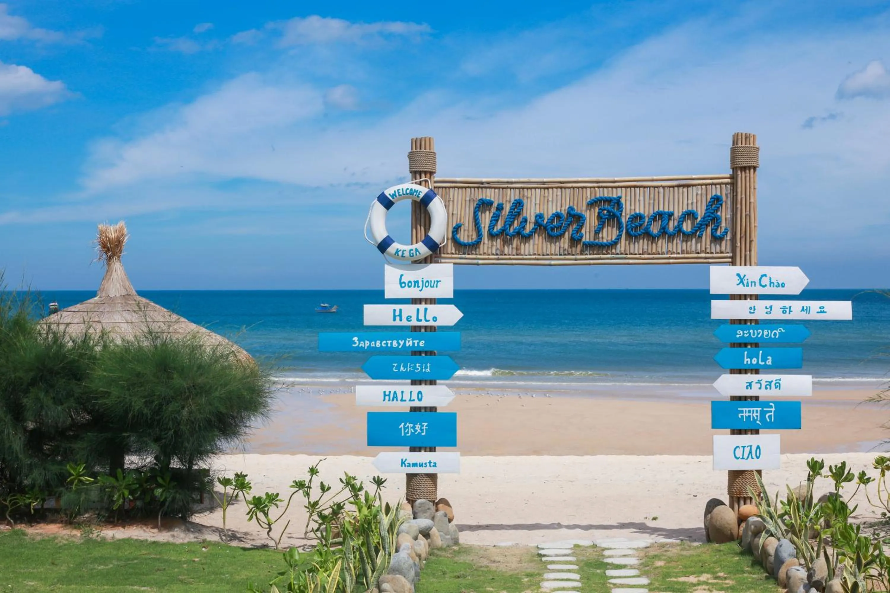 Property logo or sign in Silver Beach Resort Ke Ga