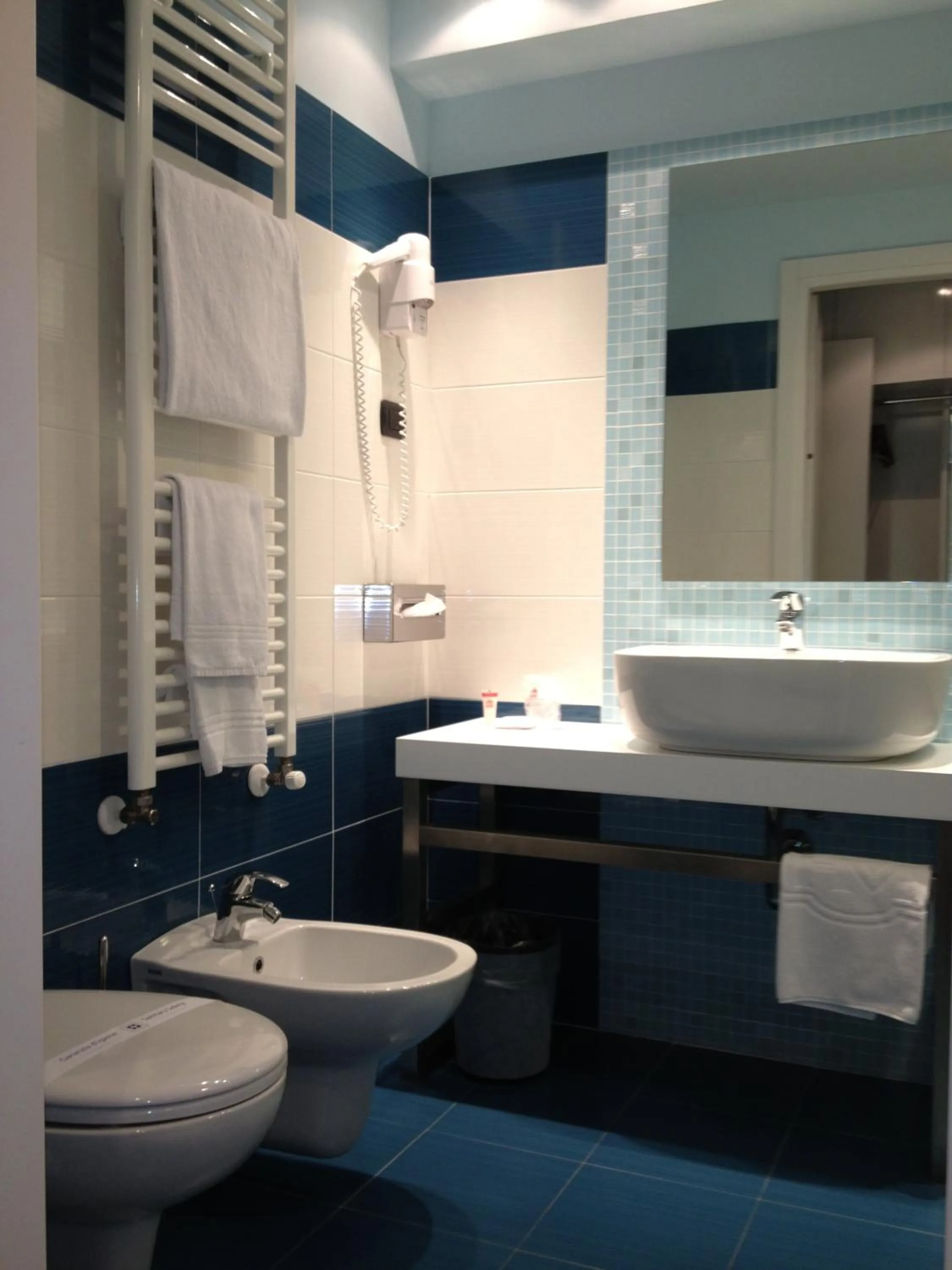 Bathroom in Hotel Mediterraneo