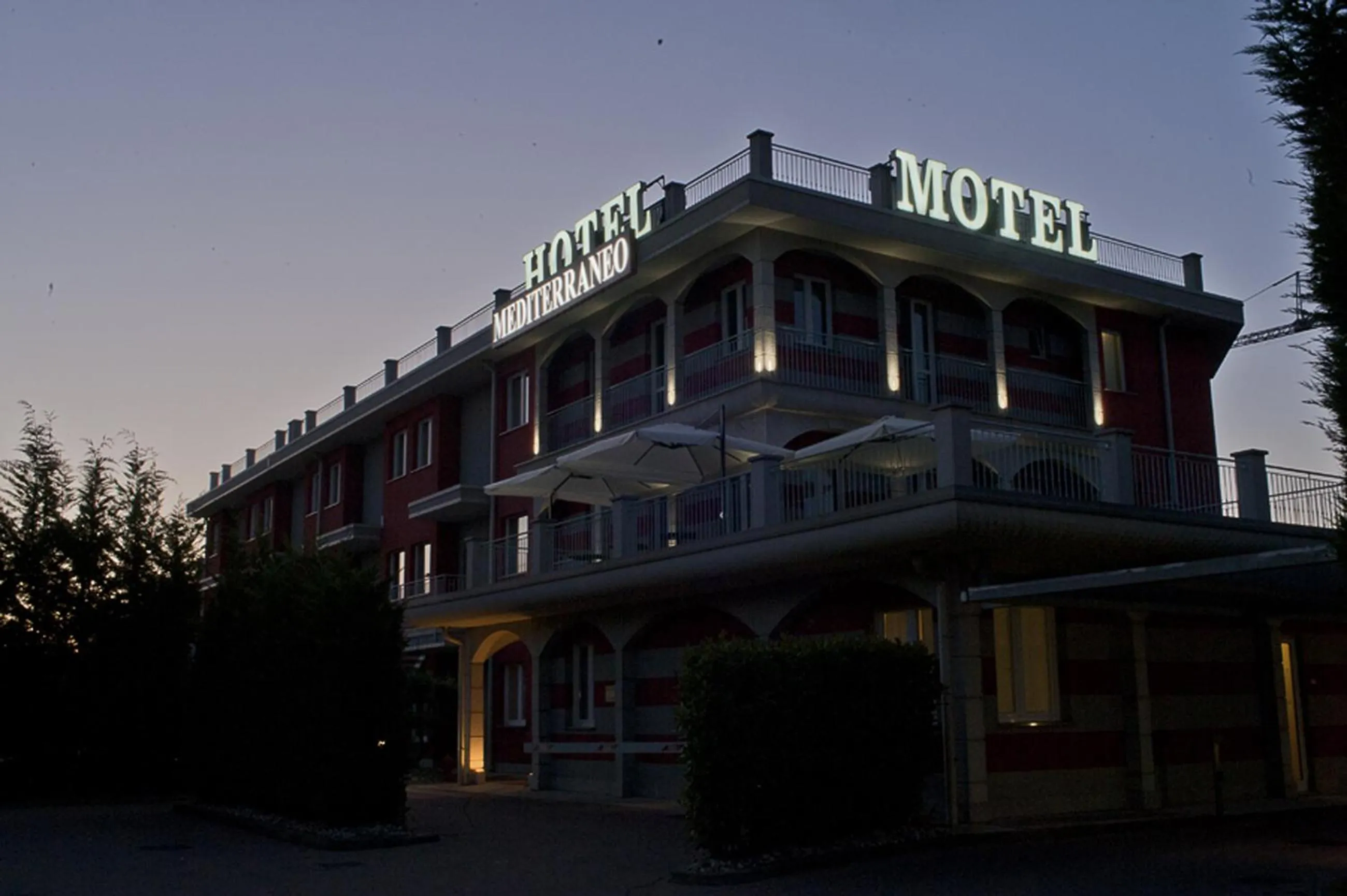 Street view in Hotel Mediterraneo