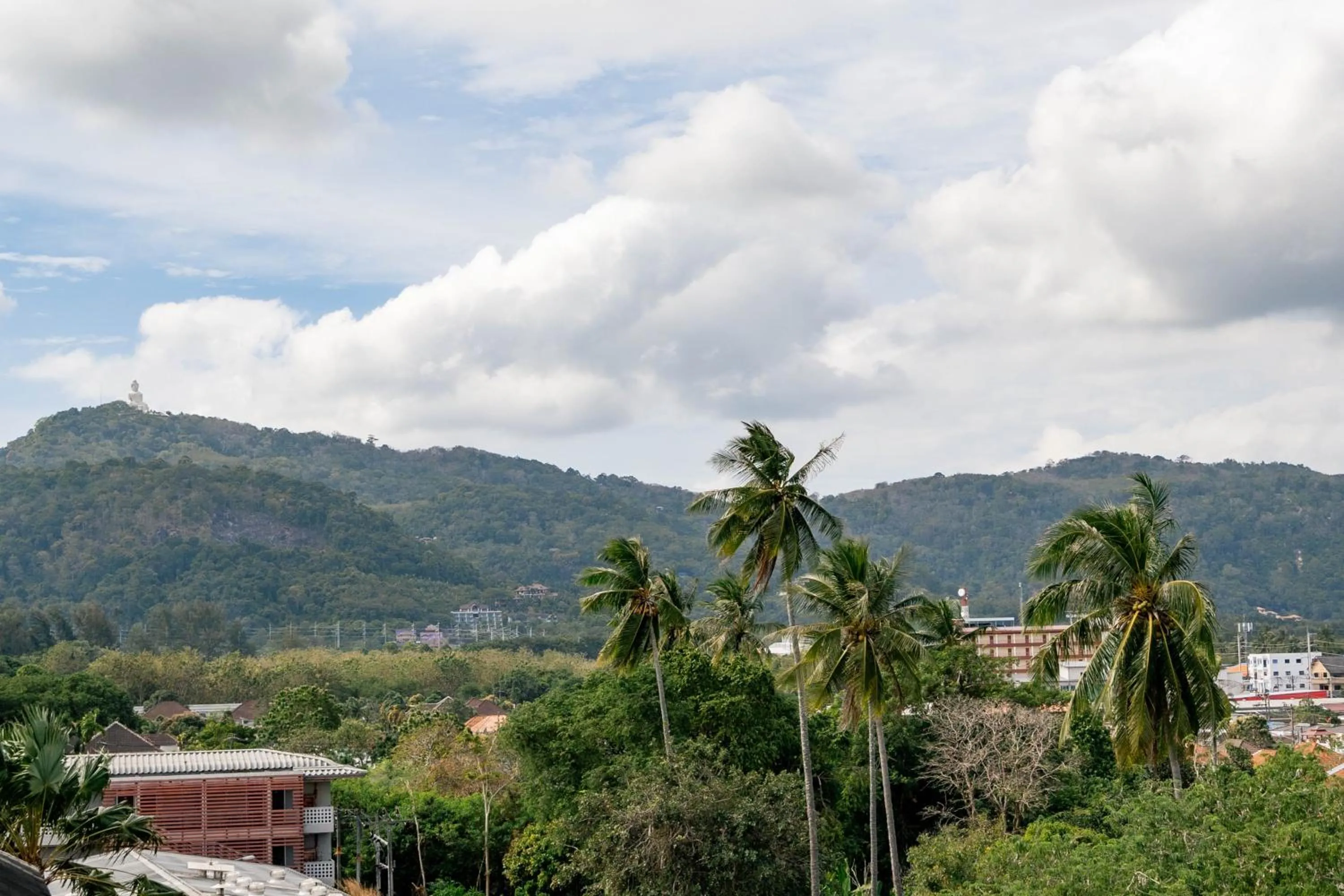 Mountain view in Ratana Hotel Chalong