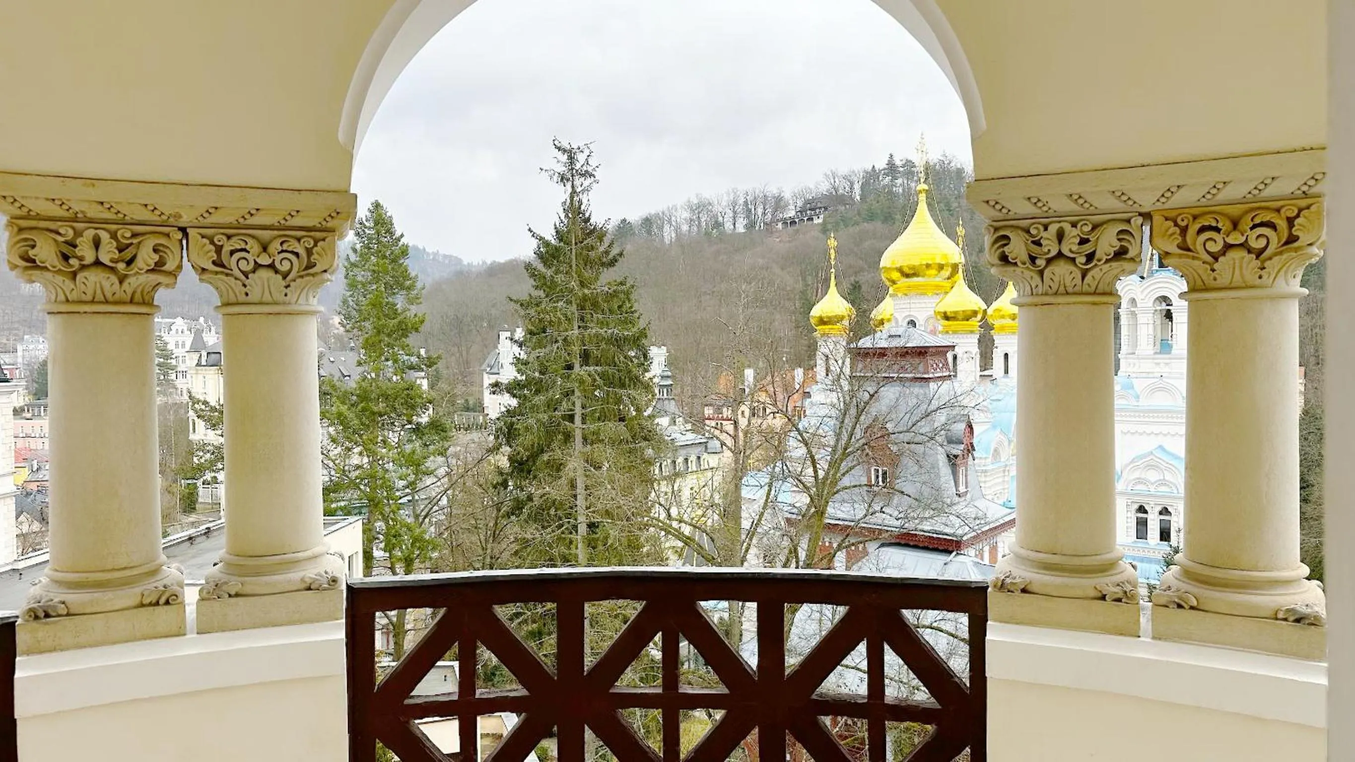 Landmark view in Spa Hotel Villa Smetana
