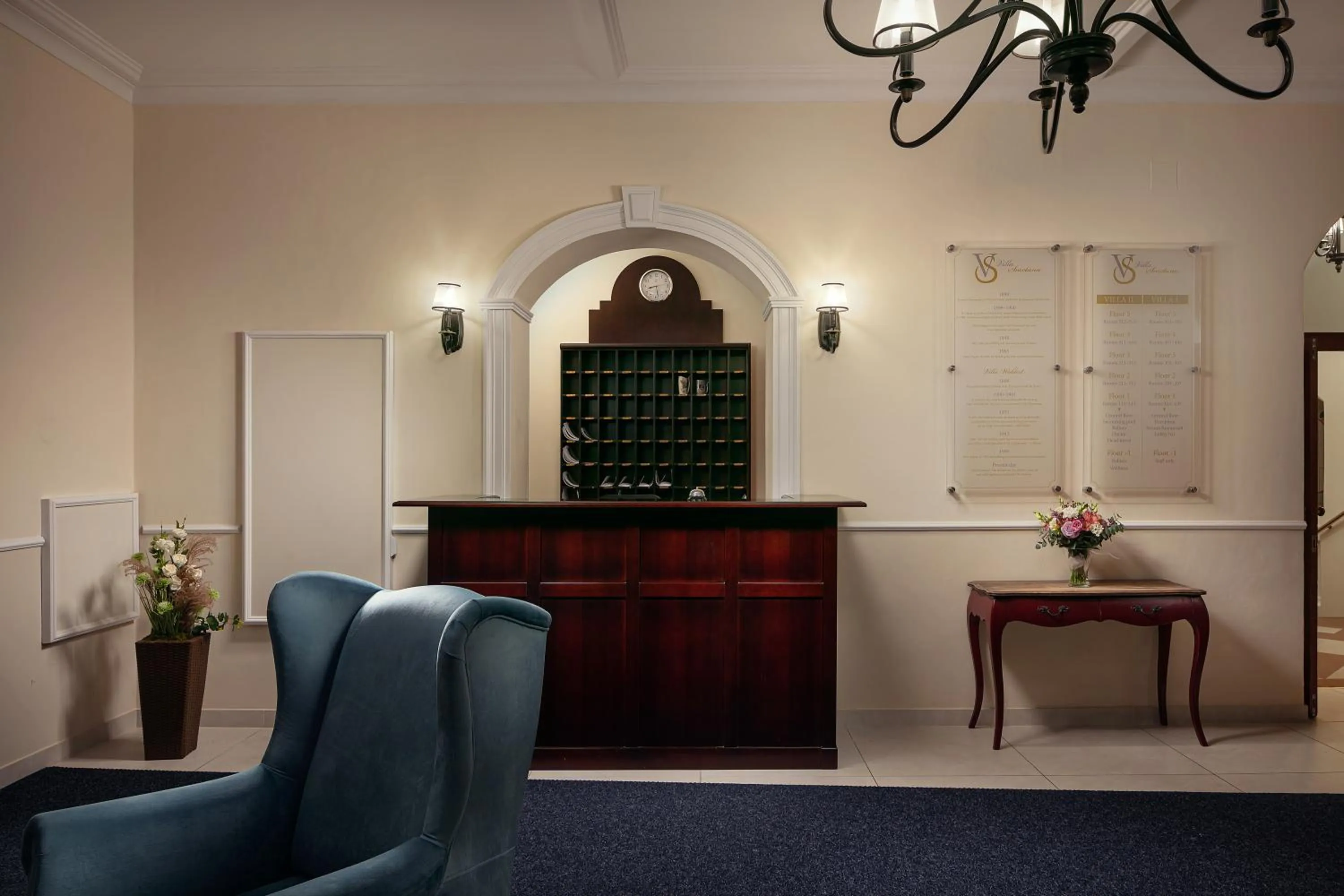 Lobby or reception in Spa Hotel Villa Smetana