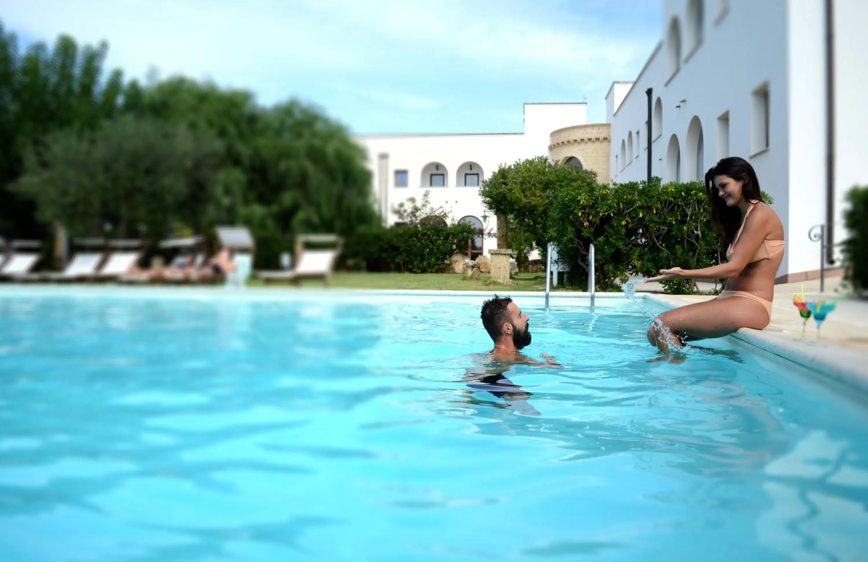 Swimming pool in Hotel Montecallini - Adult Only 14
