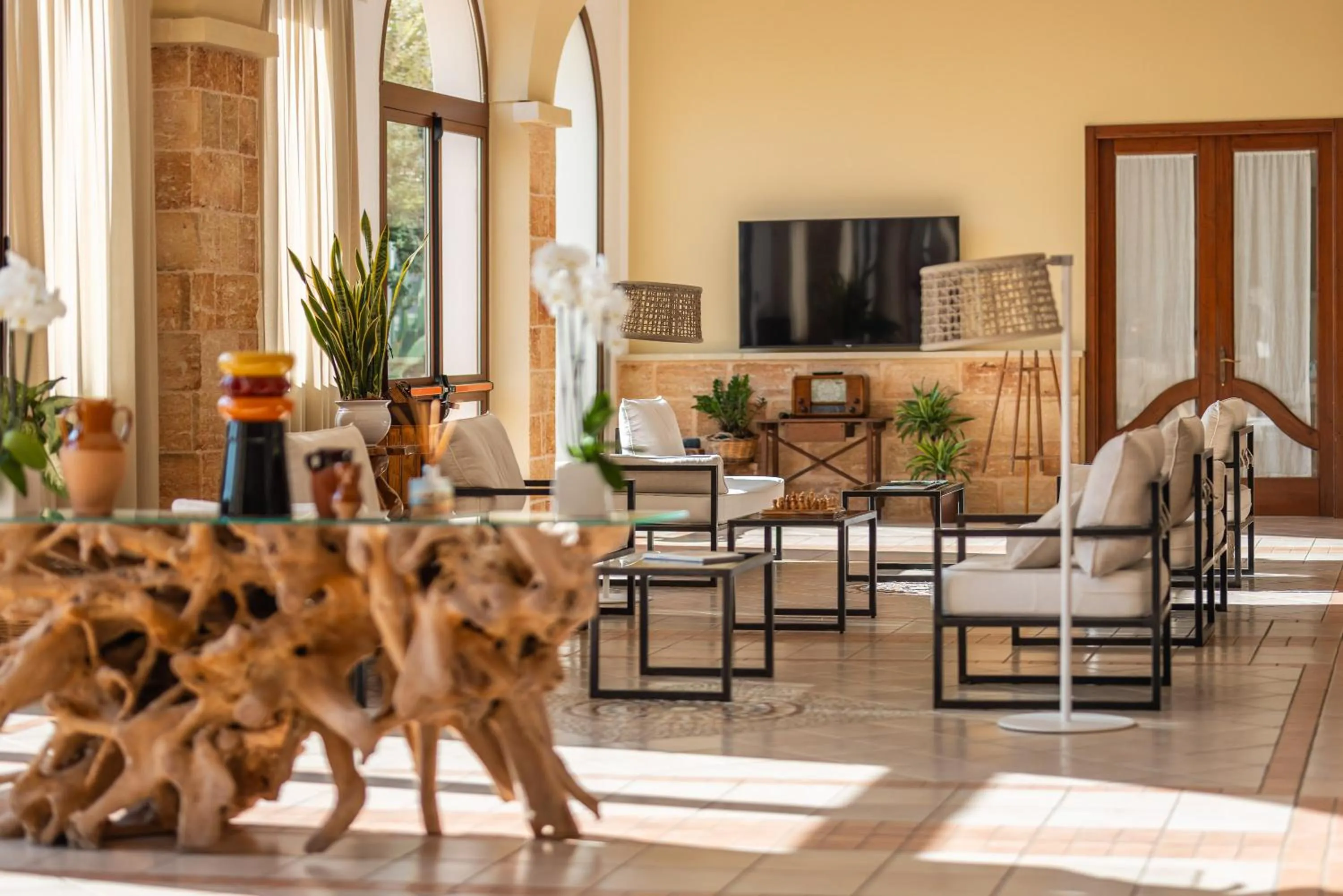 Communal lounge/ TV room in Hotel Montecallini - Adult Only 14