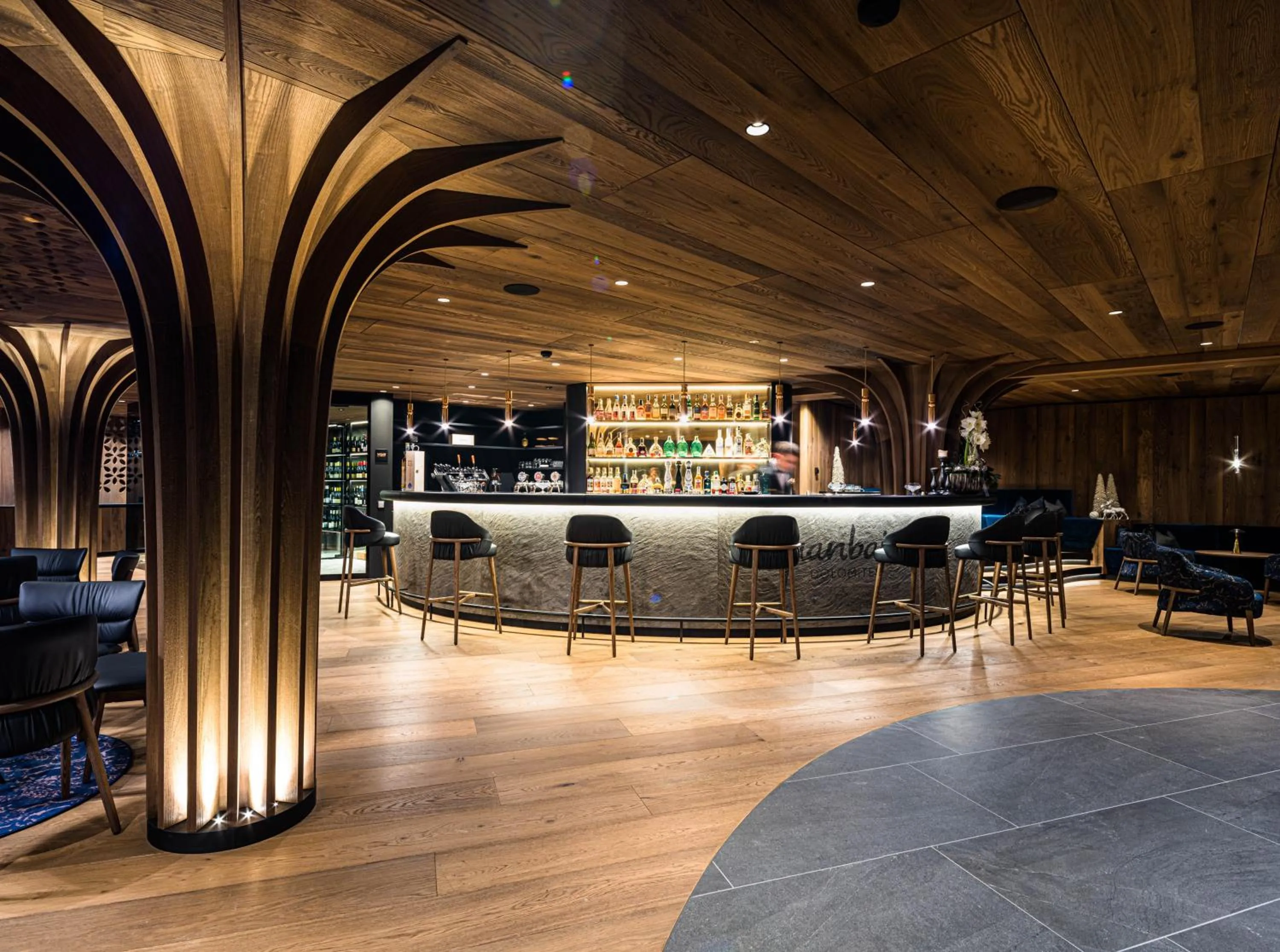 Lounge or bar in Granbaita Dolomites