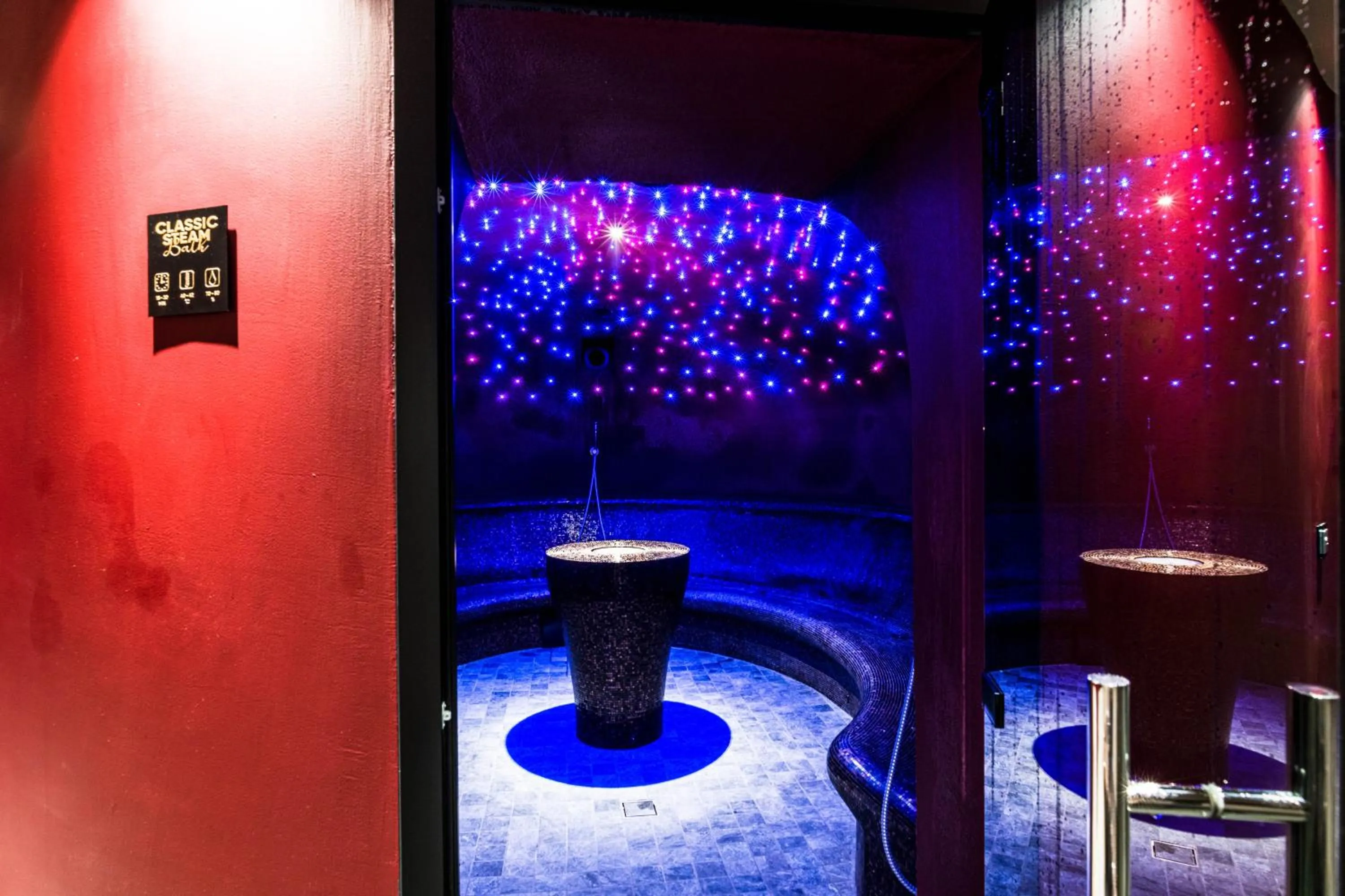 Steam room in Granbaita Dolomites