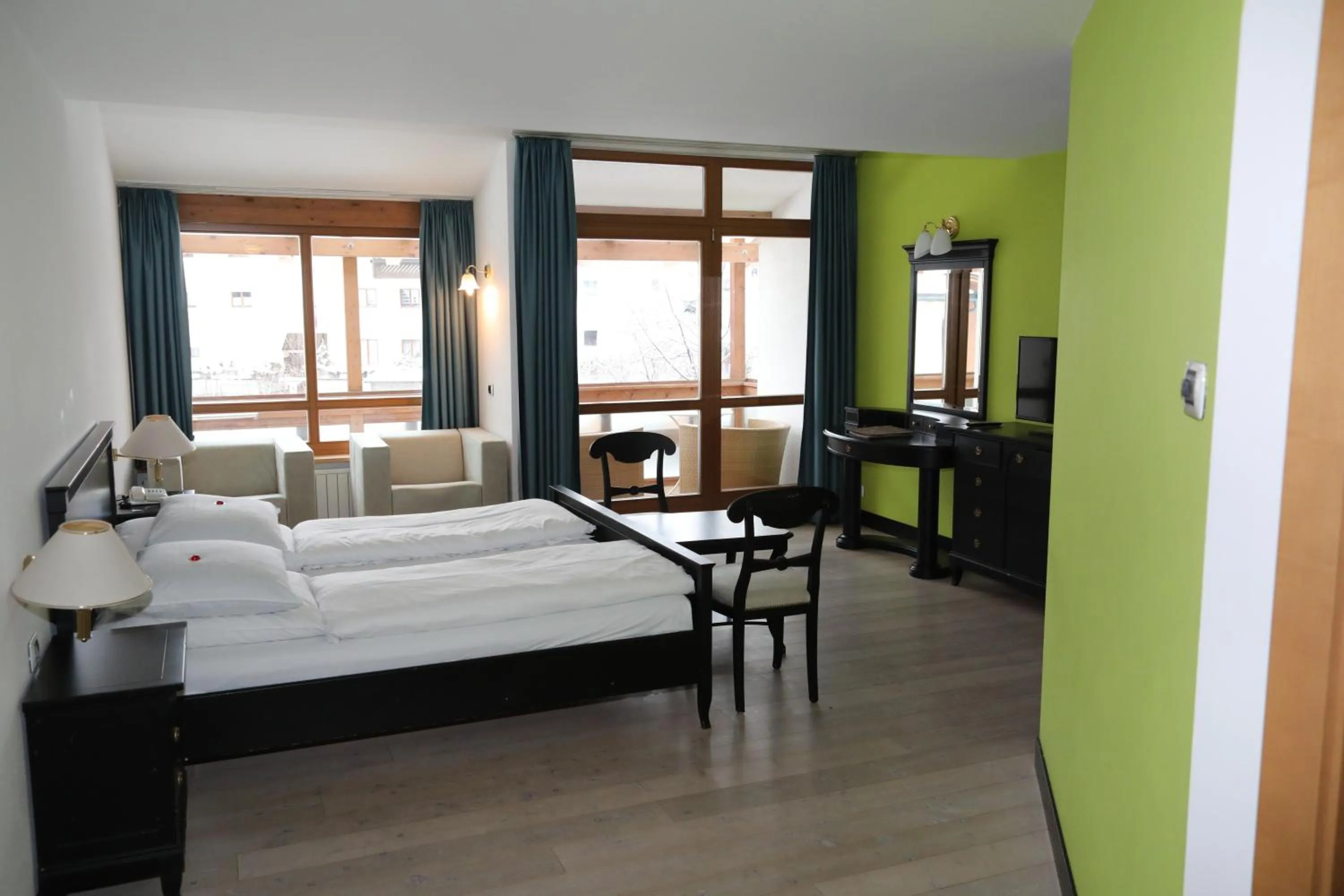 Bed in Feldmilla Design Hotel - Wellness & SPA