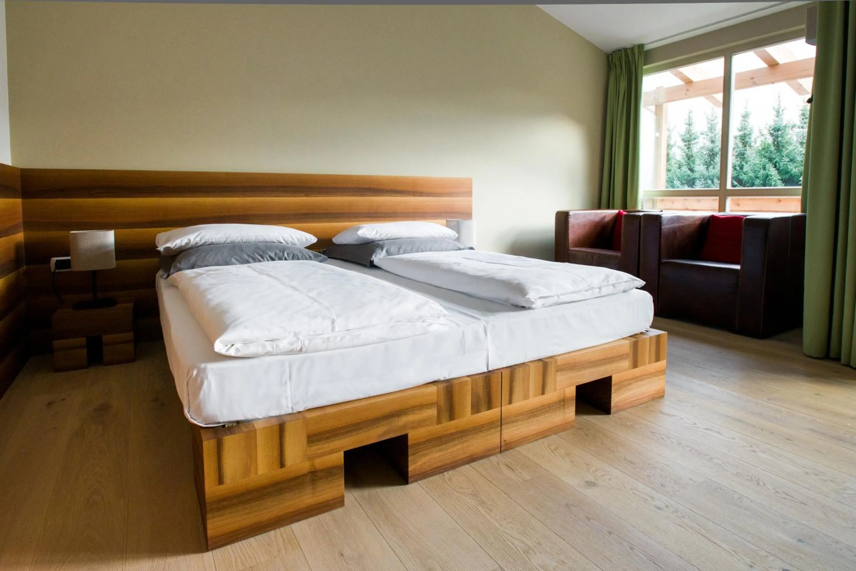 Bed in Feldmilla Design Hotel - Wellness & SPA