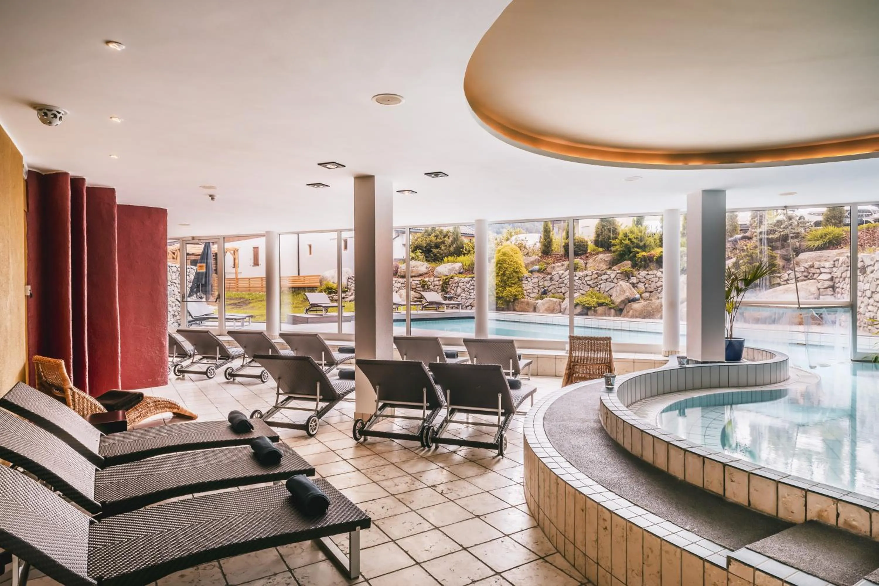 Swimming pool in Feldmilla Design Hotel - Wellness & SPA