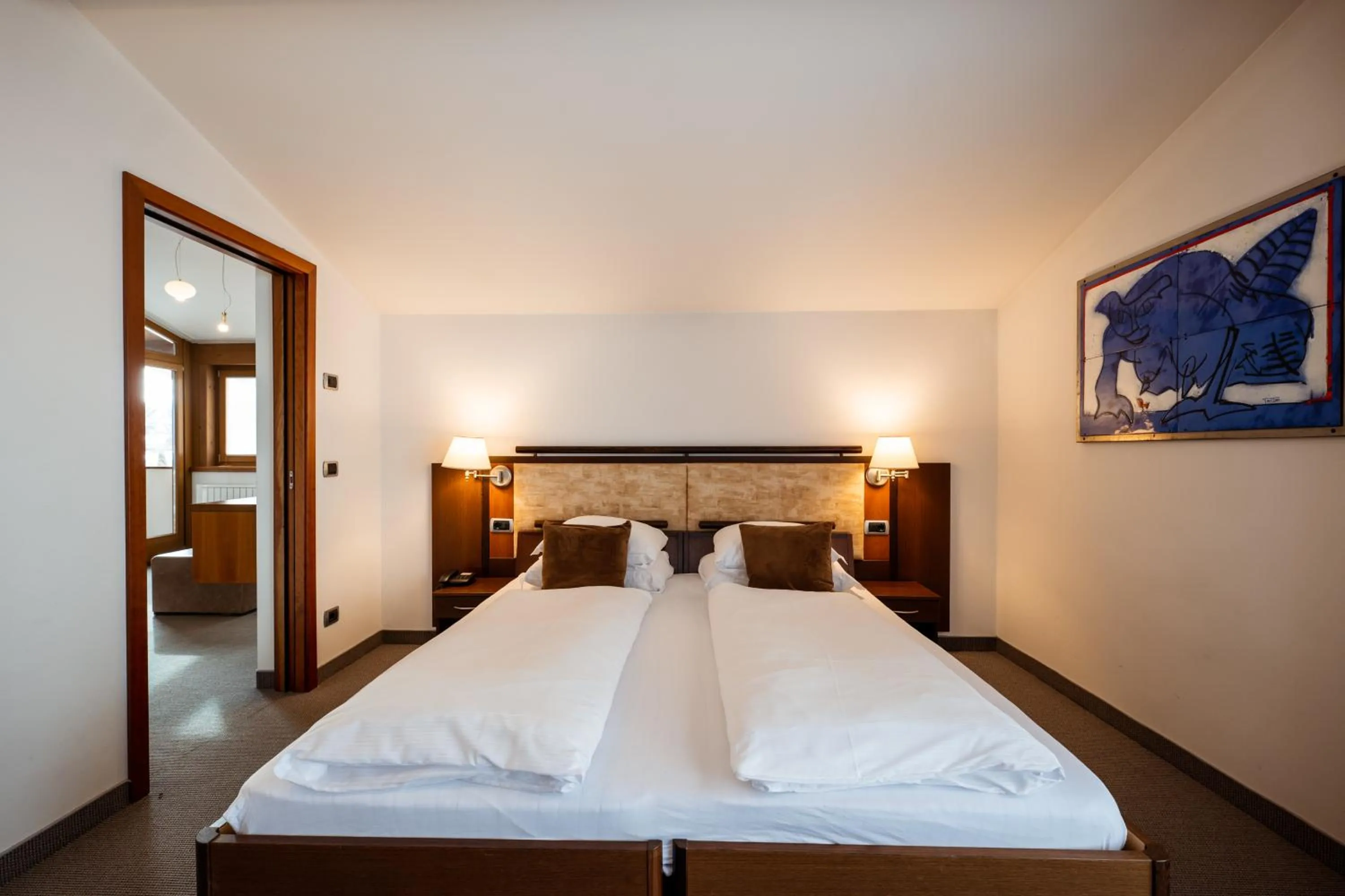 Bedroom, Bed in Feldmilla Design Hotel - Wellness & SPA