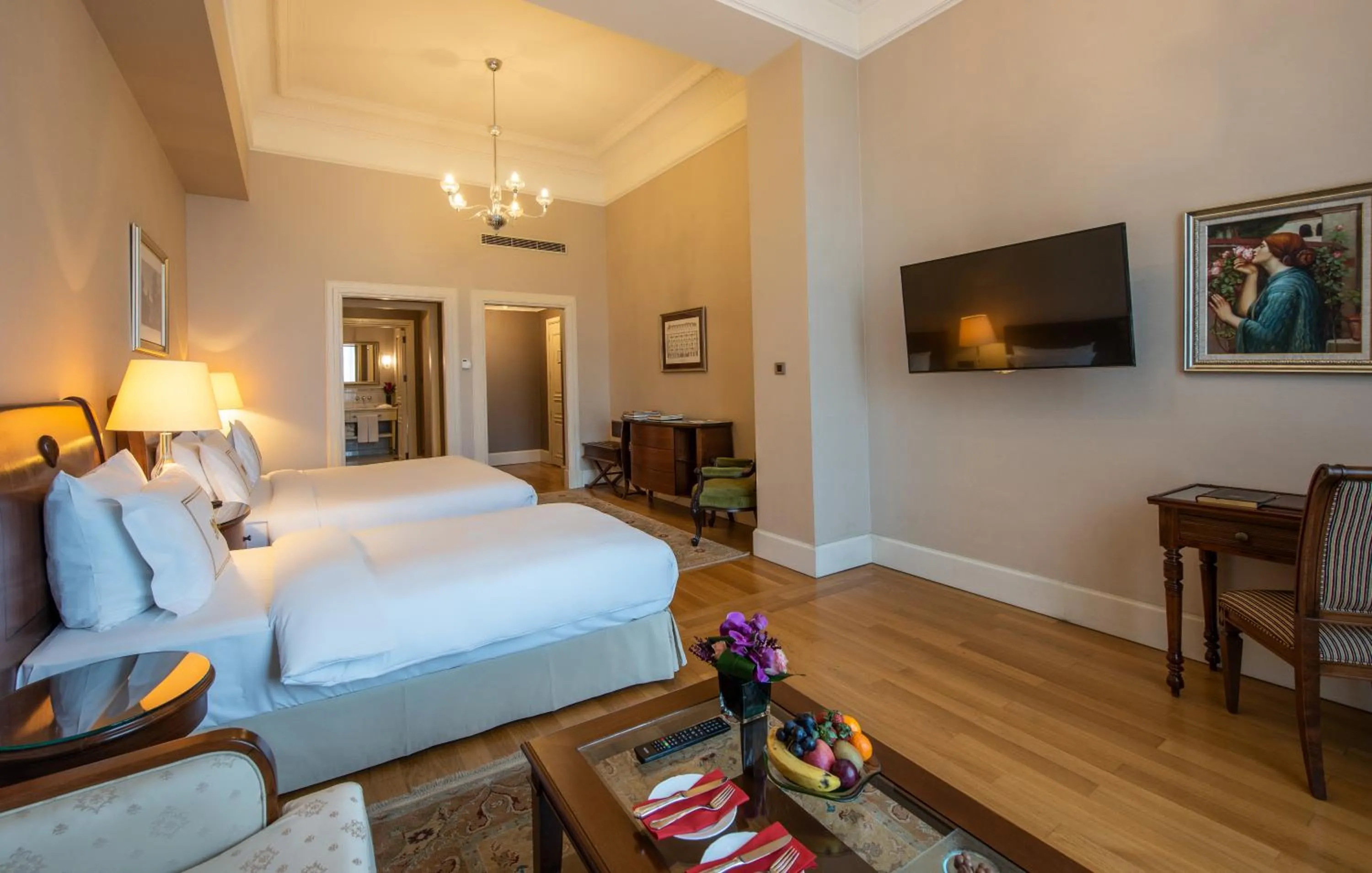 Bedroom, Bed in Pera Palace Hotel