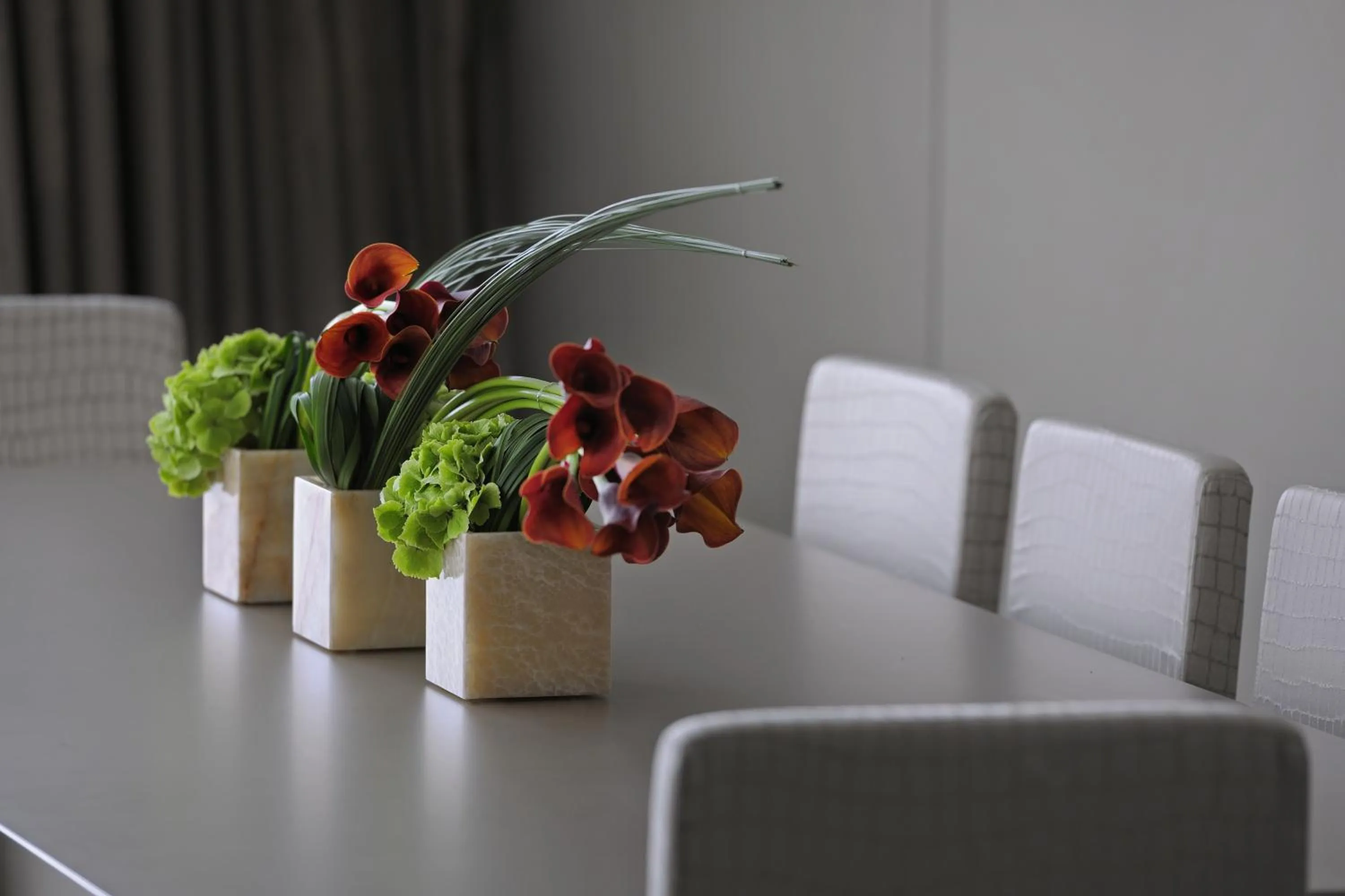Dining area in Armani Hotel Dubai, Burj Khalifa