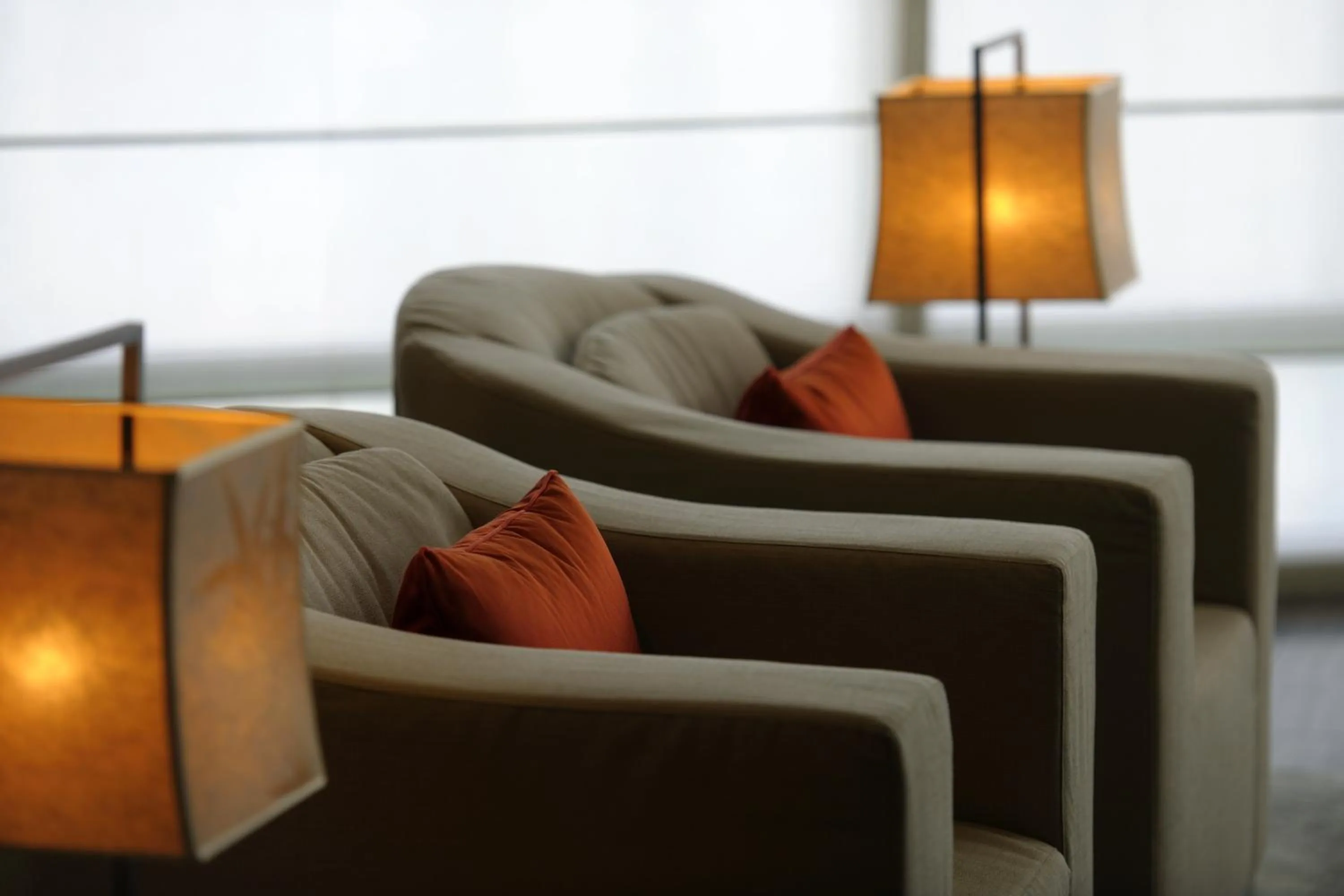 Living room in Armani Hotel Dubai, Burj Khalifa