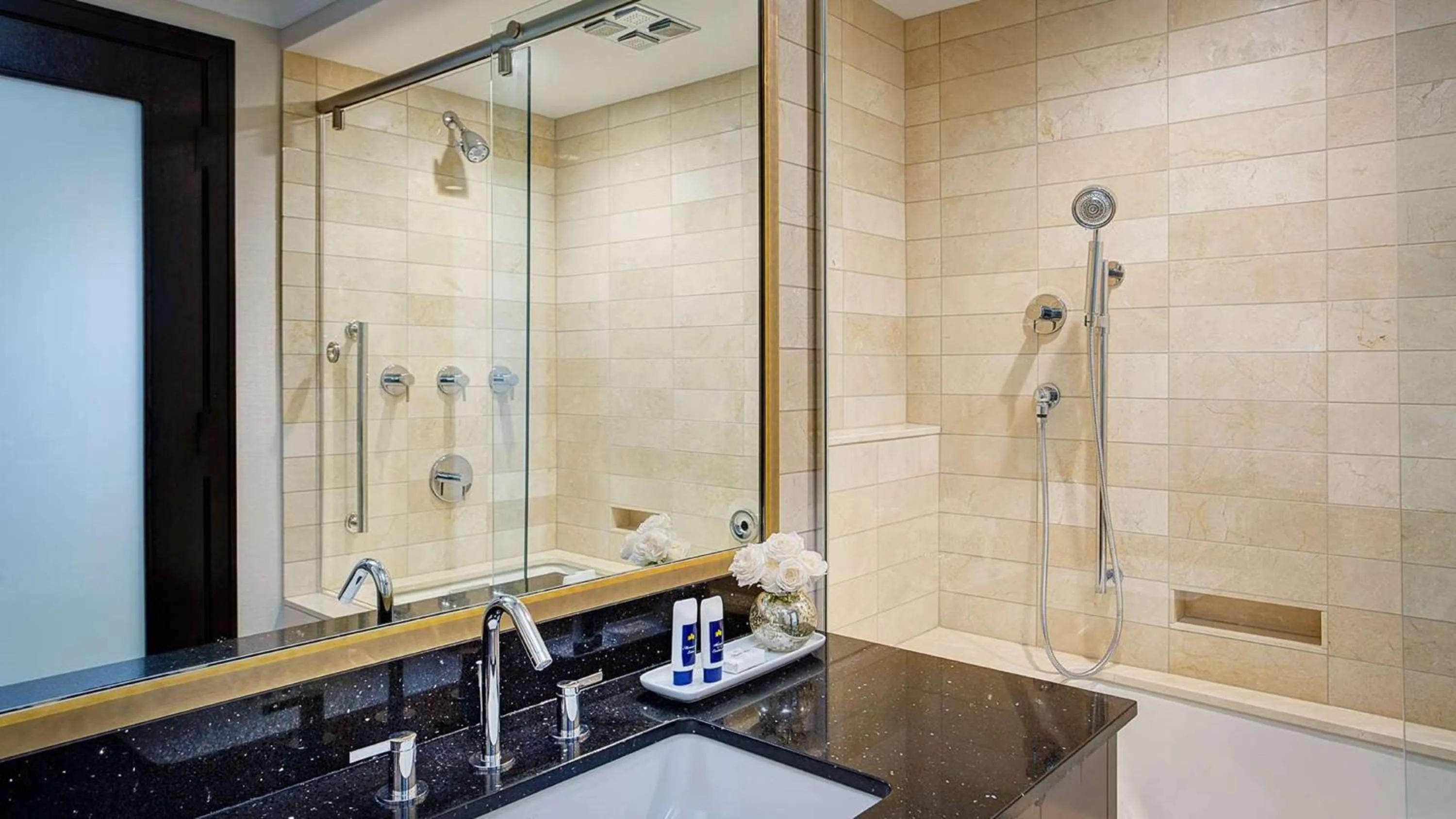 Bathroom in Amway Grand Plaza Hotel, Curio Collection by Hilton