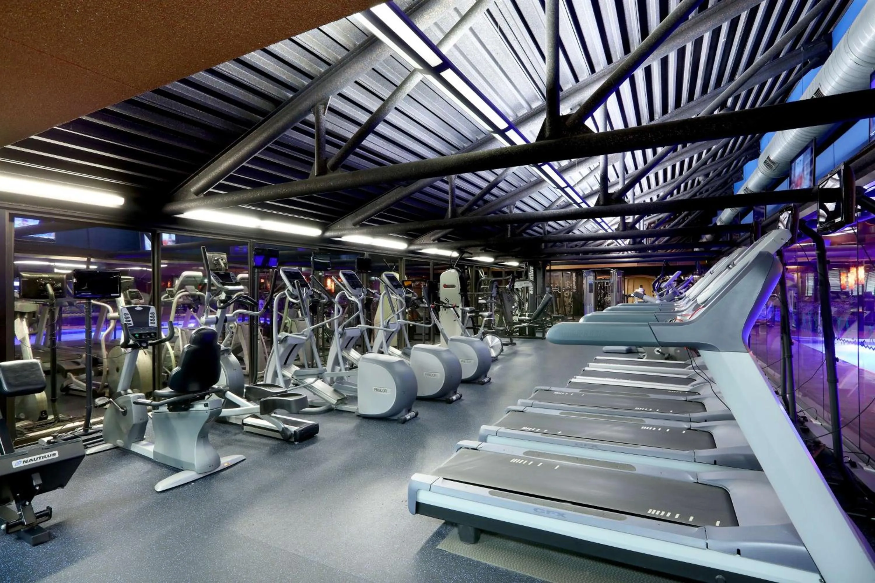 Fitness centre/facilities in Amway Grand Plaza Hotel, Curio Collection by Hilton