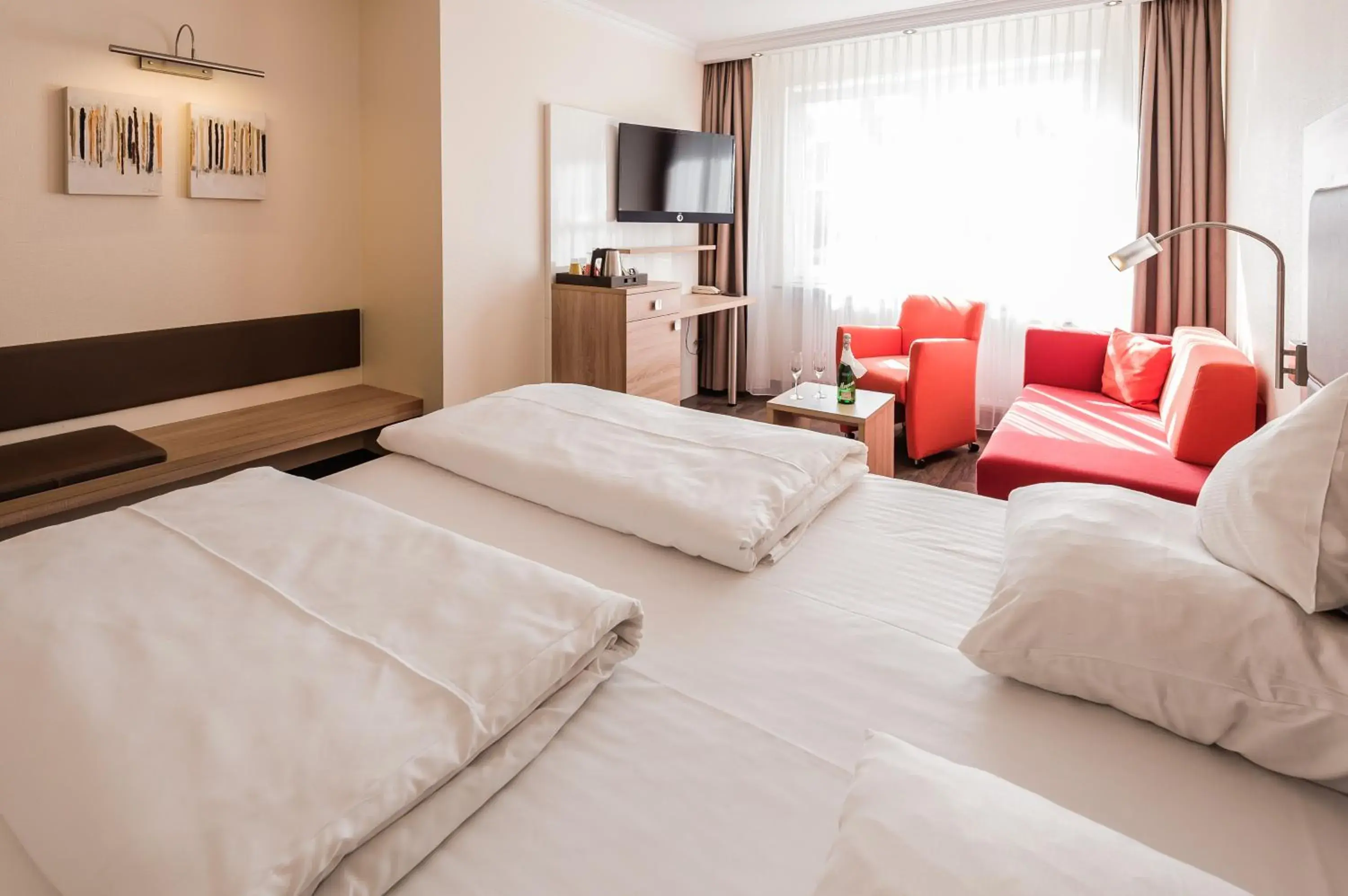 Premium Double Room with Courtyard View in Hotel an der Linah garni Premium Double Room with Courtyard View in Hotel an der Linah garni