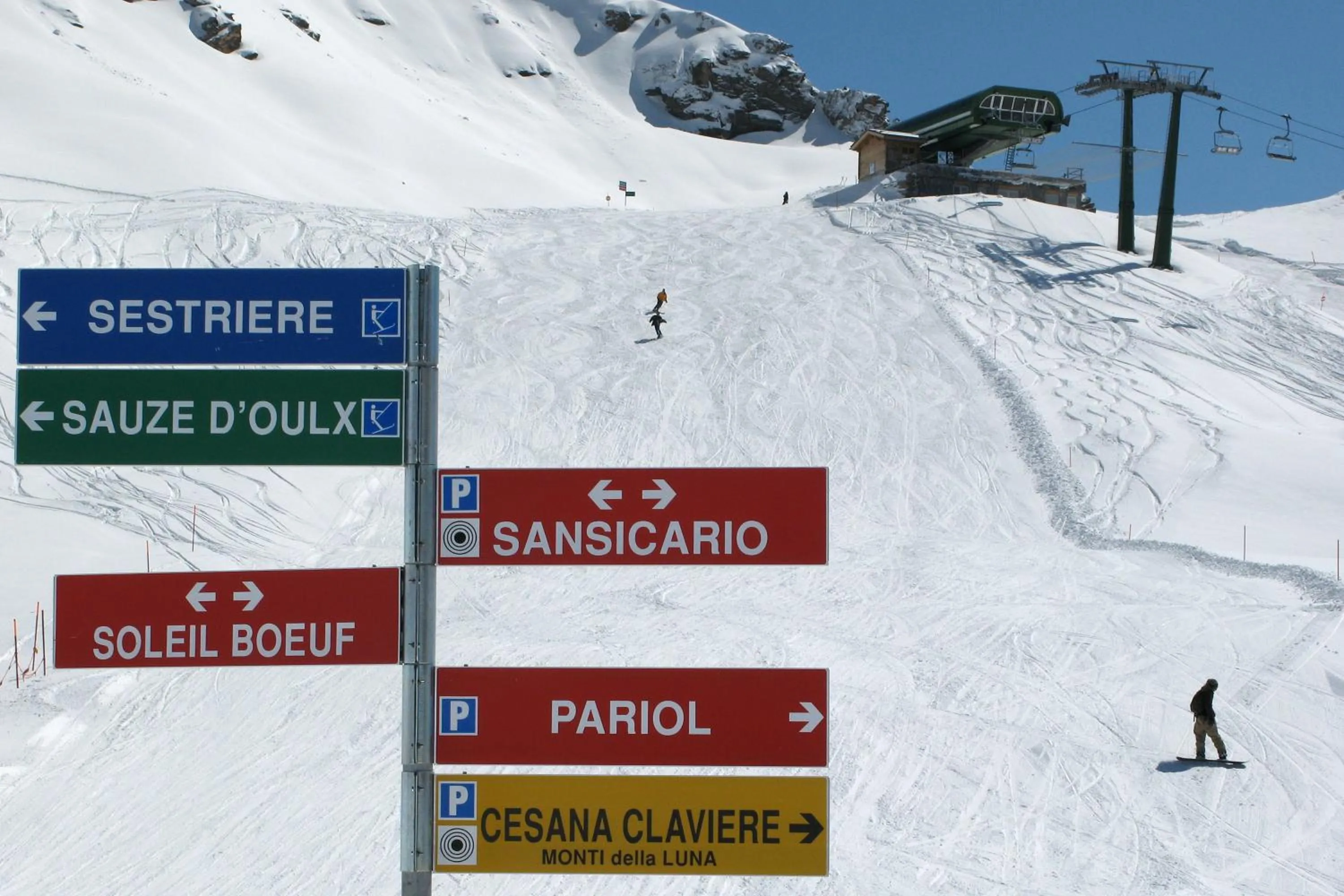 Skiing in Hotel Oberje Dla Viere