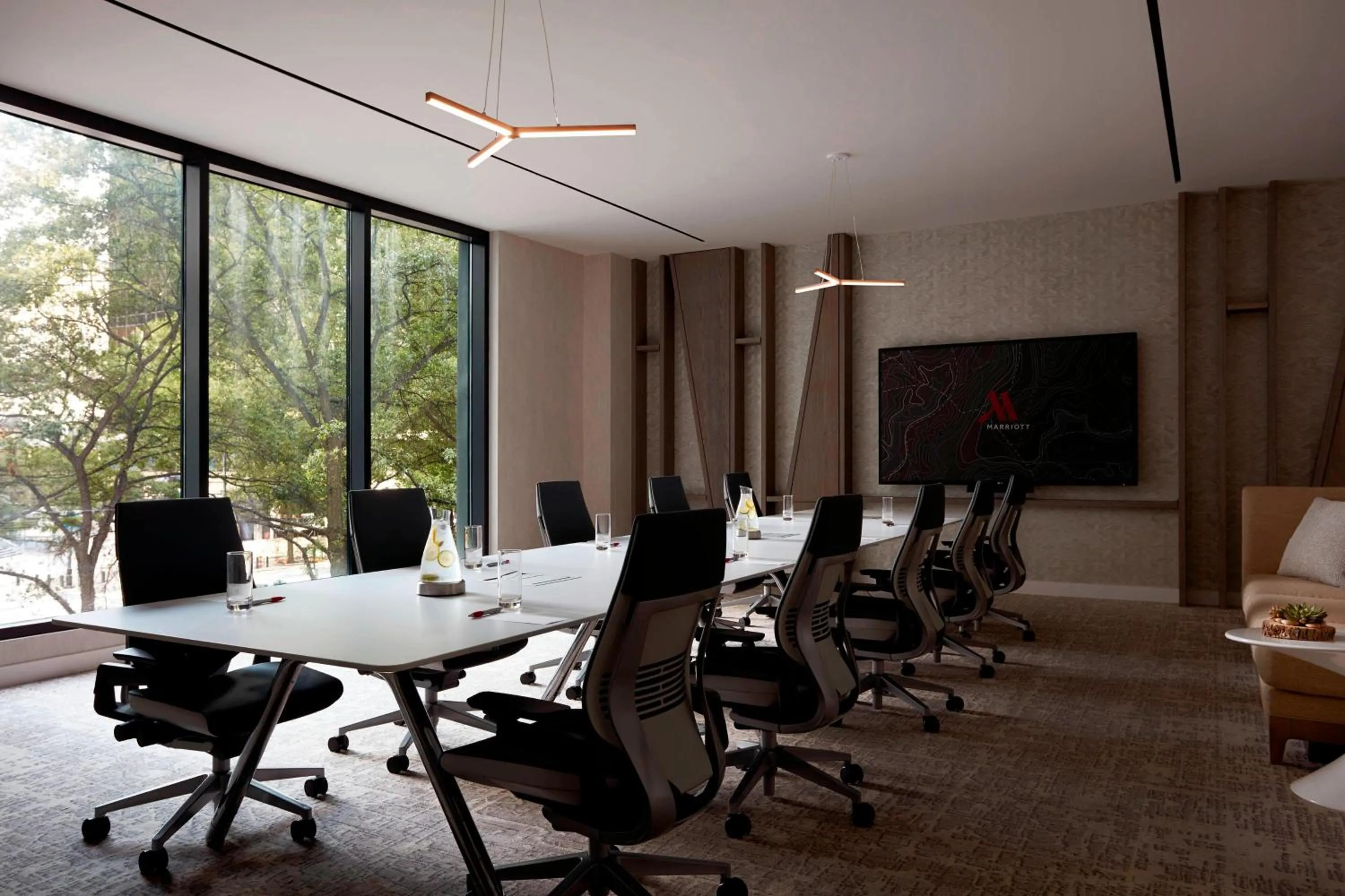 Meeting/conference room in Charlotte Marriott City Center