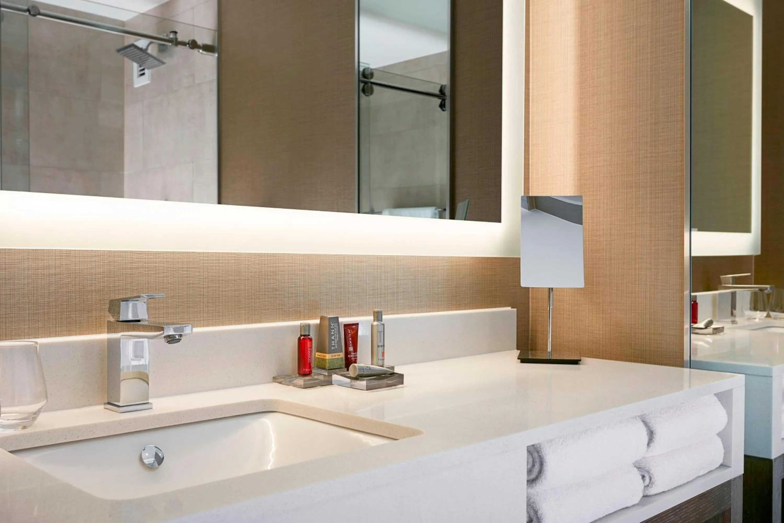 Bathroom in Charlotte Marriott City Center