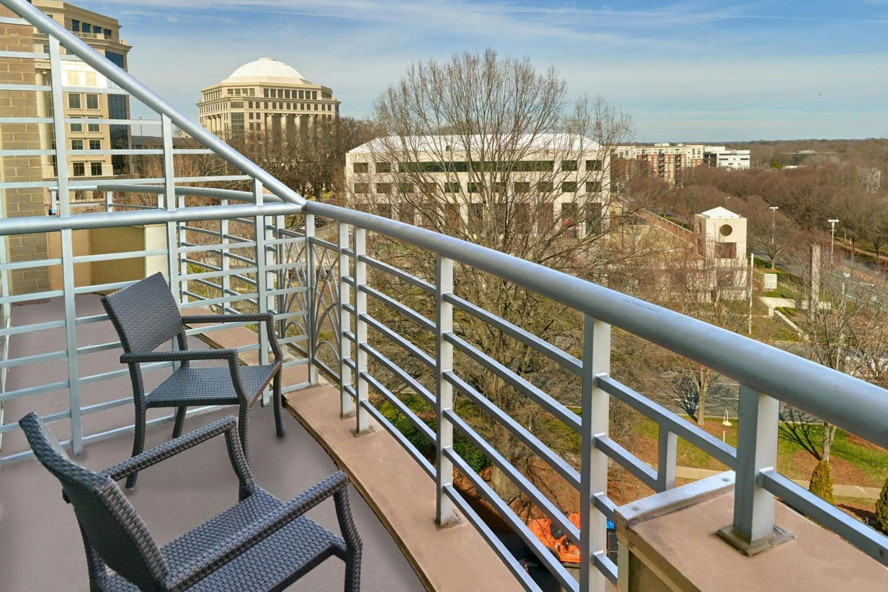 Photo of the whole room in Renaissance Charlotte SouthPark Hotel