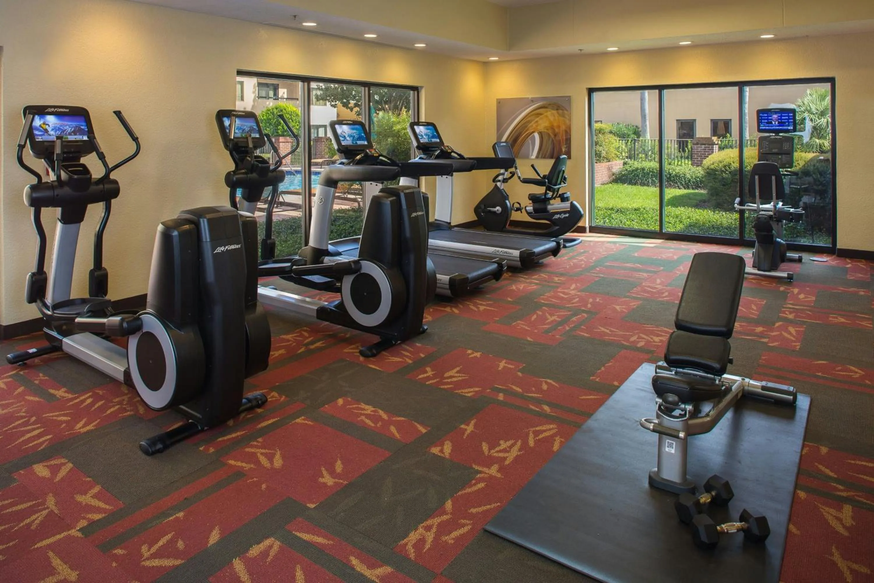 Fitness centre/facilities in Courtyard Orlando International Drive/Convention Center