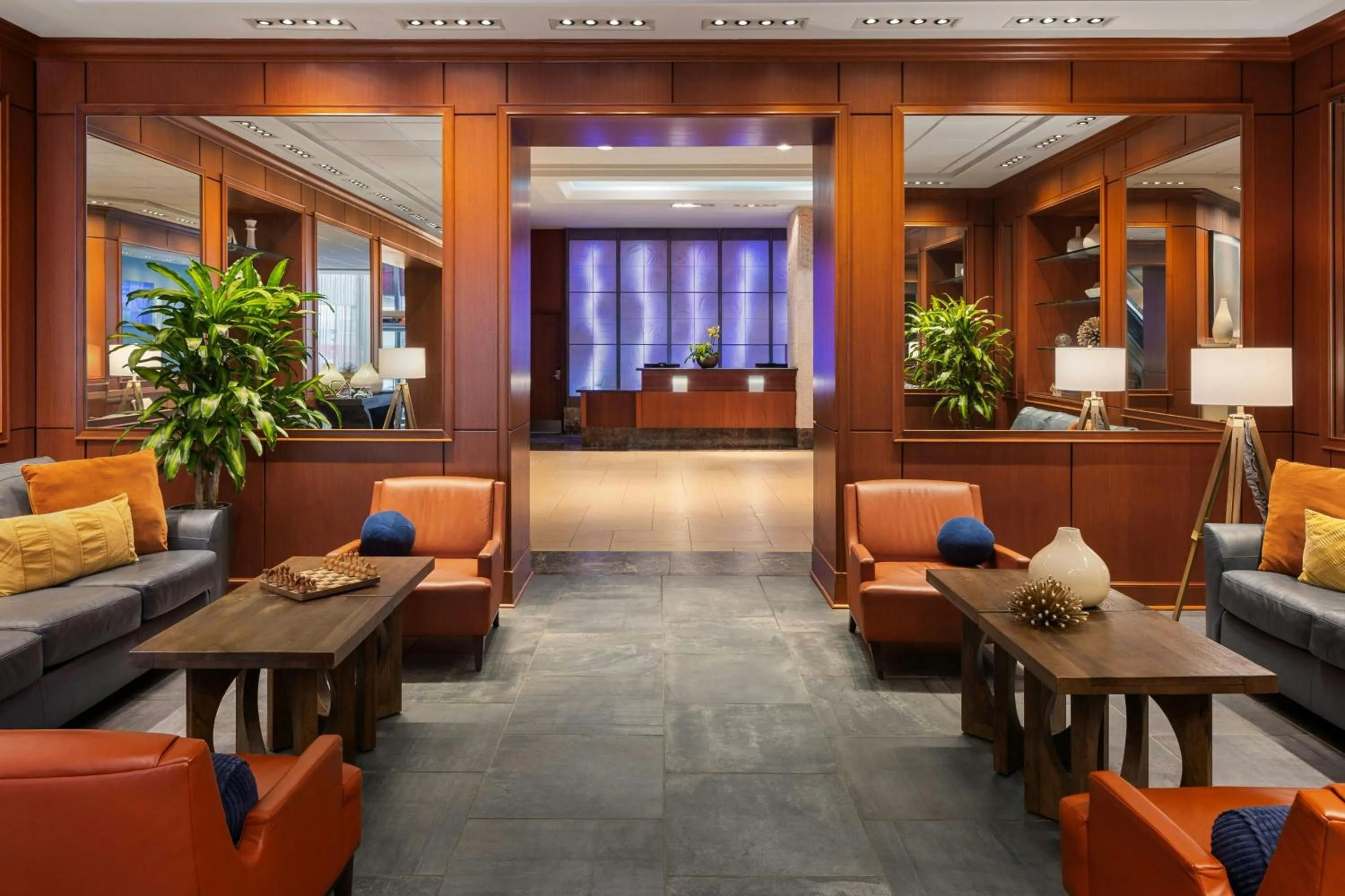 Lobby or reception in Renaissance Columbus Downtown Hotel