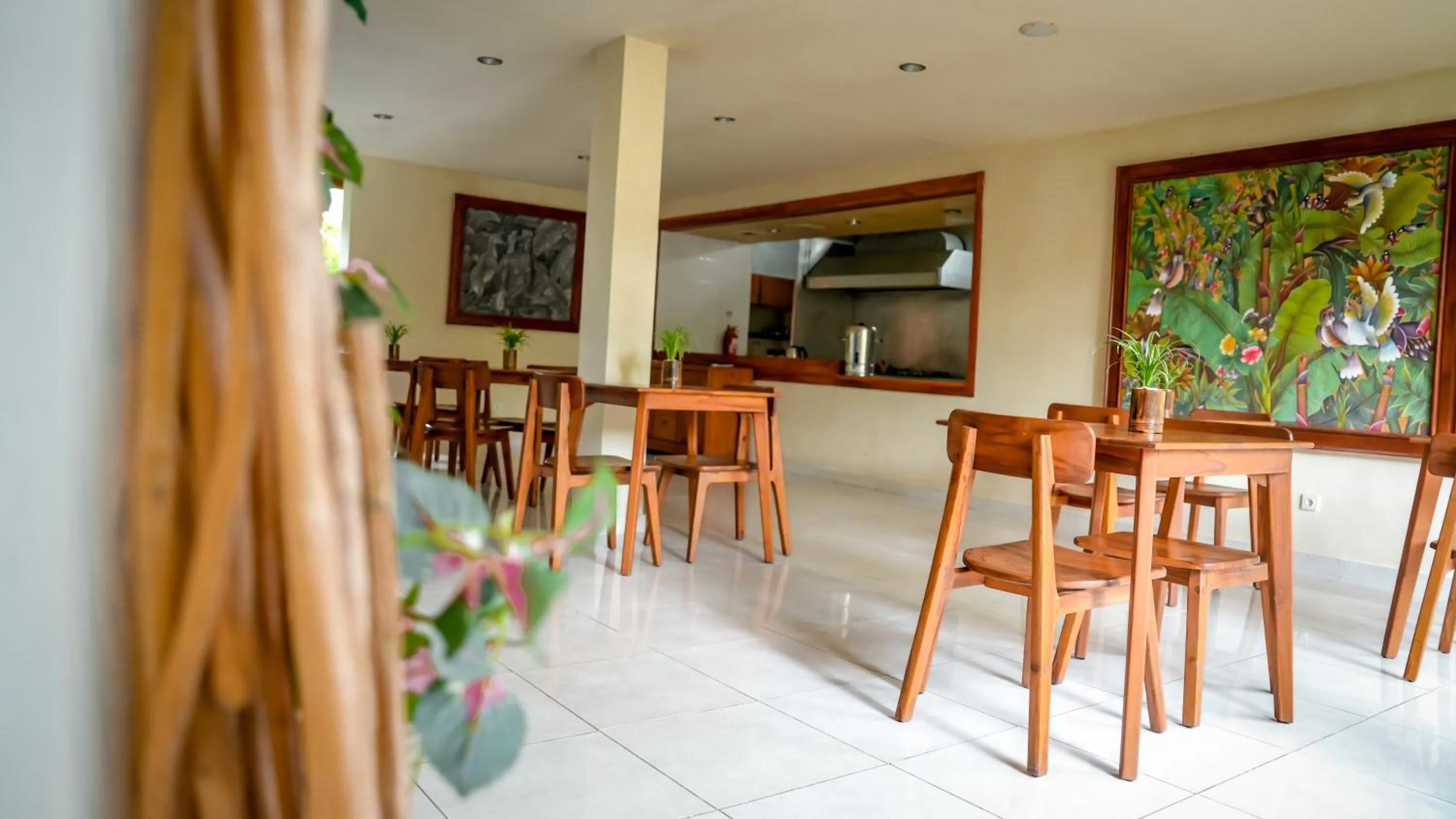 Dining area in Swahita Ubud