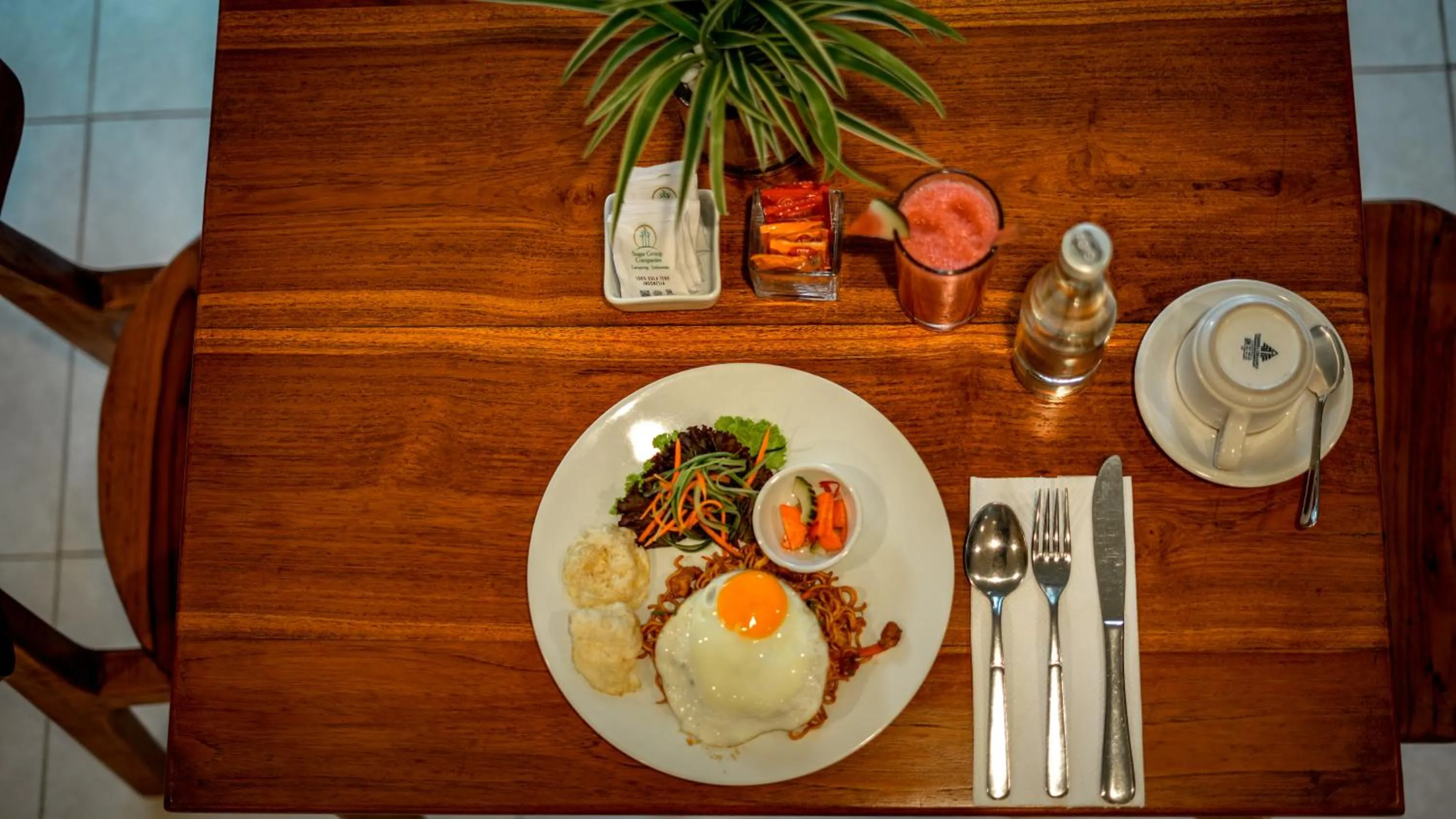 Food and drinks in Swahita Ubud