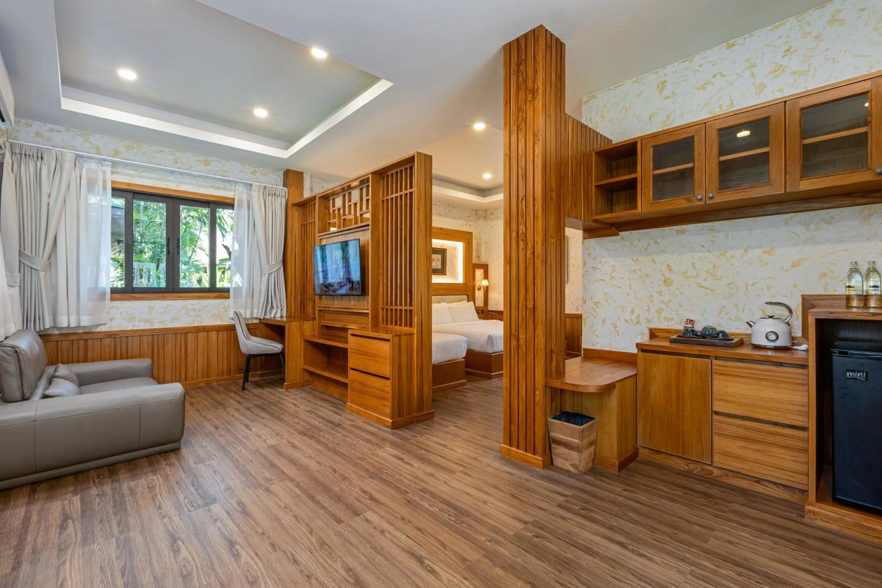 Living room, Bed in Naiyang Park Resort - SHA Extra Plus