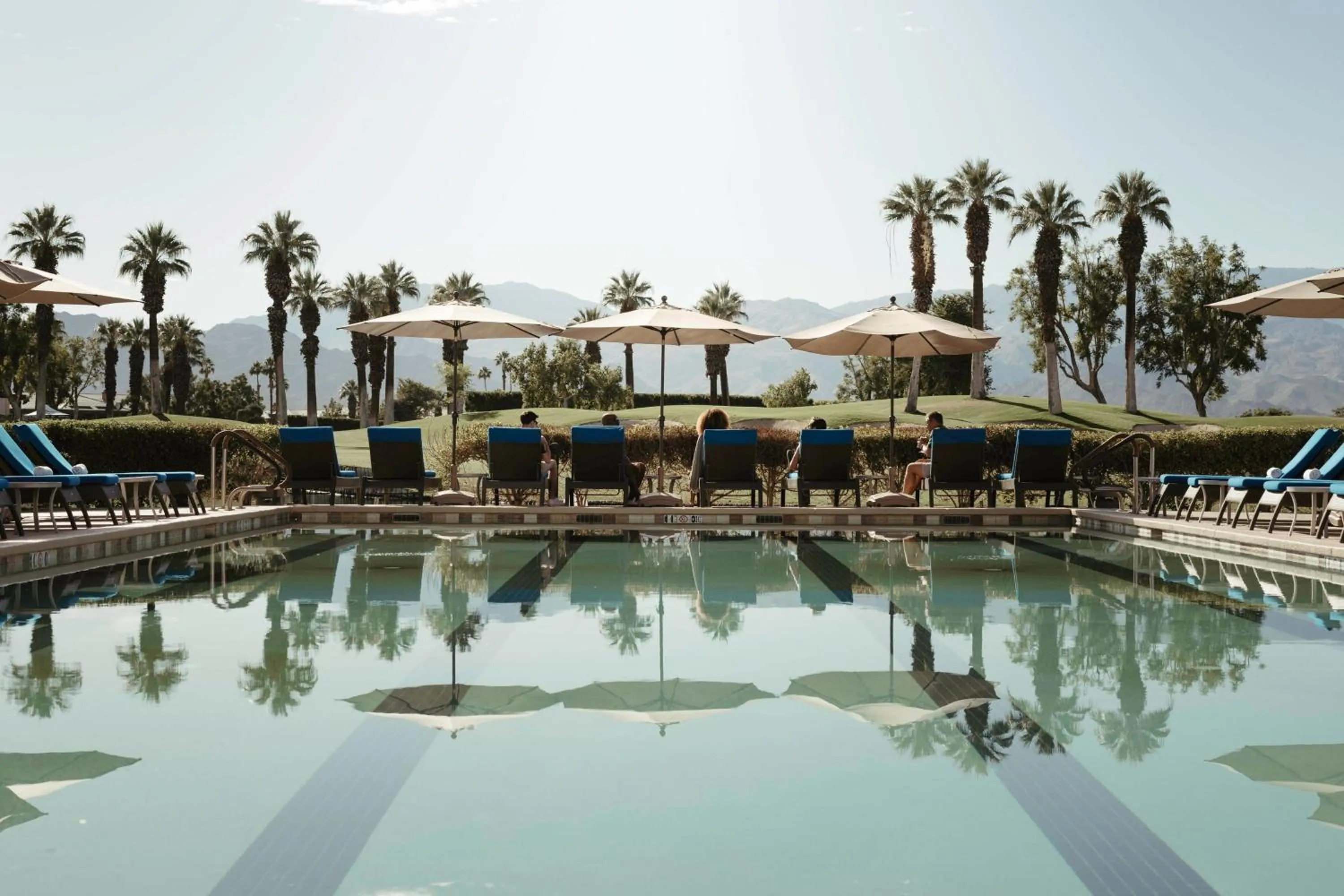 Swimming pool in JW Marriott Desert Springs Resort & Spa