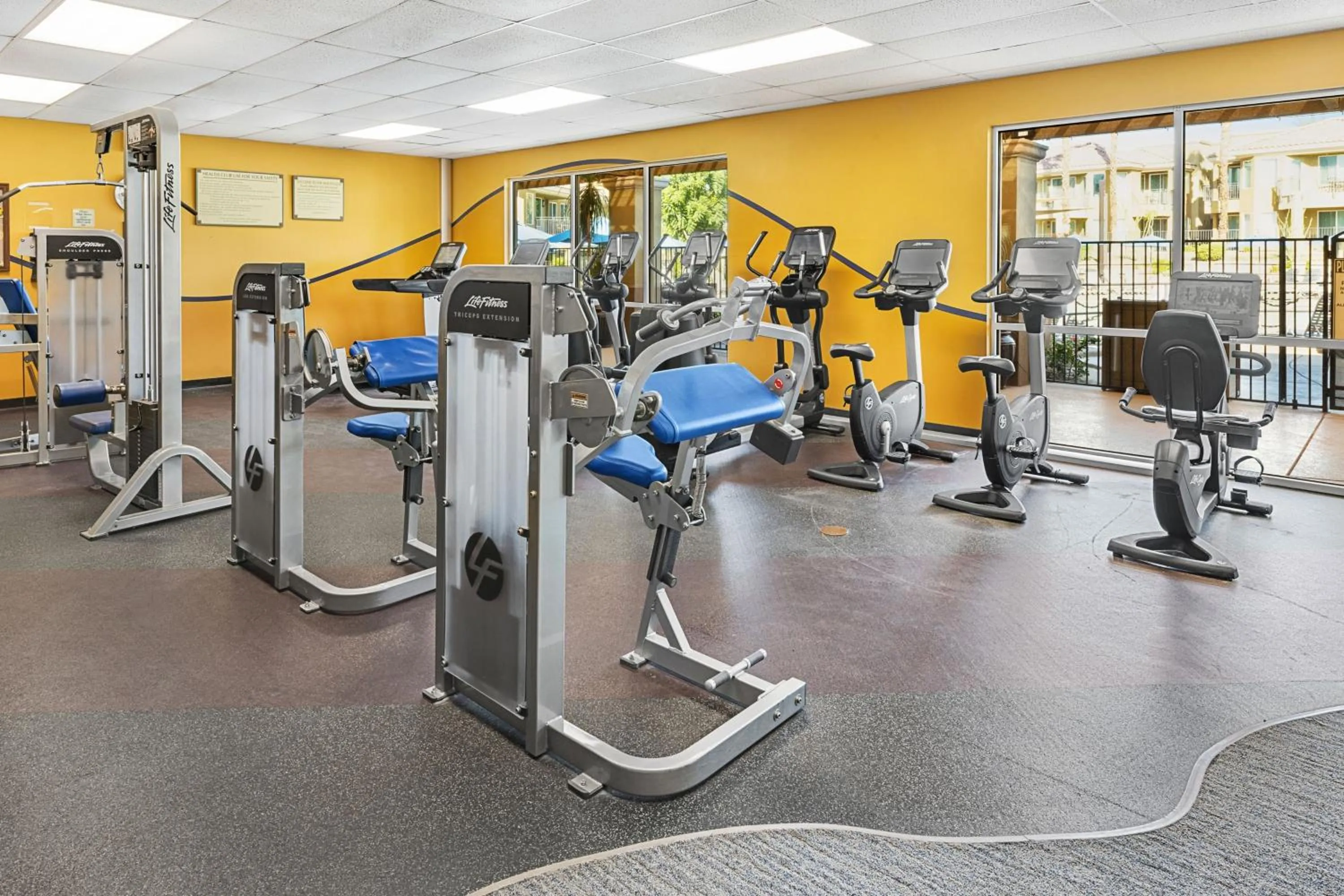 Fitness centre/facilities in Marriott's Desert Springs Villas I