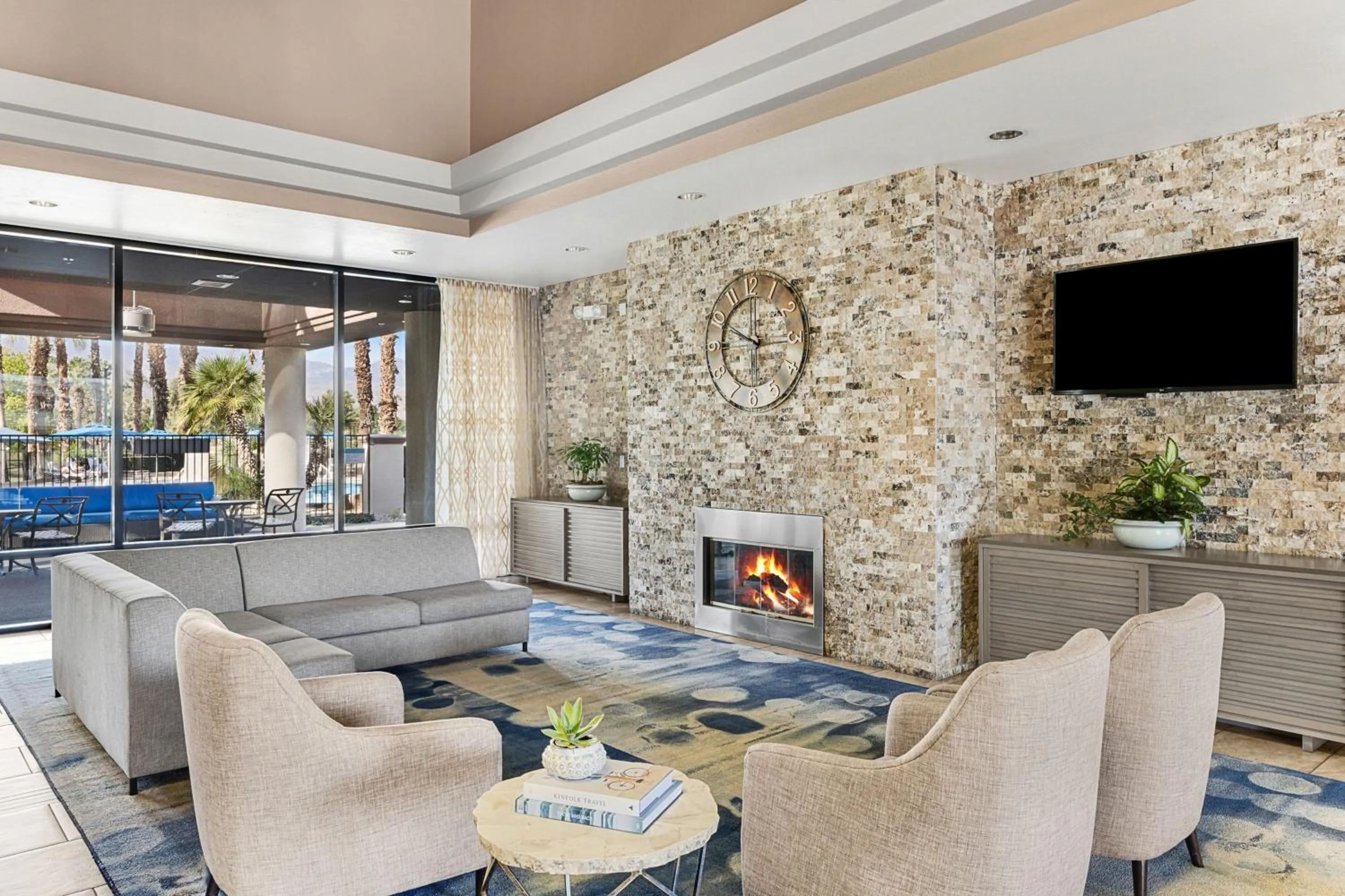 Lobby or reception in Marriott's Desert Springs Villas I